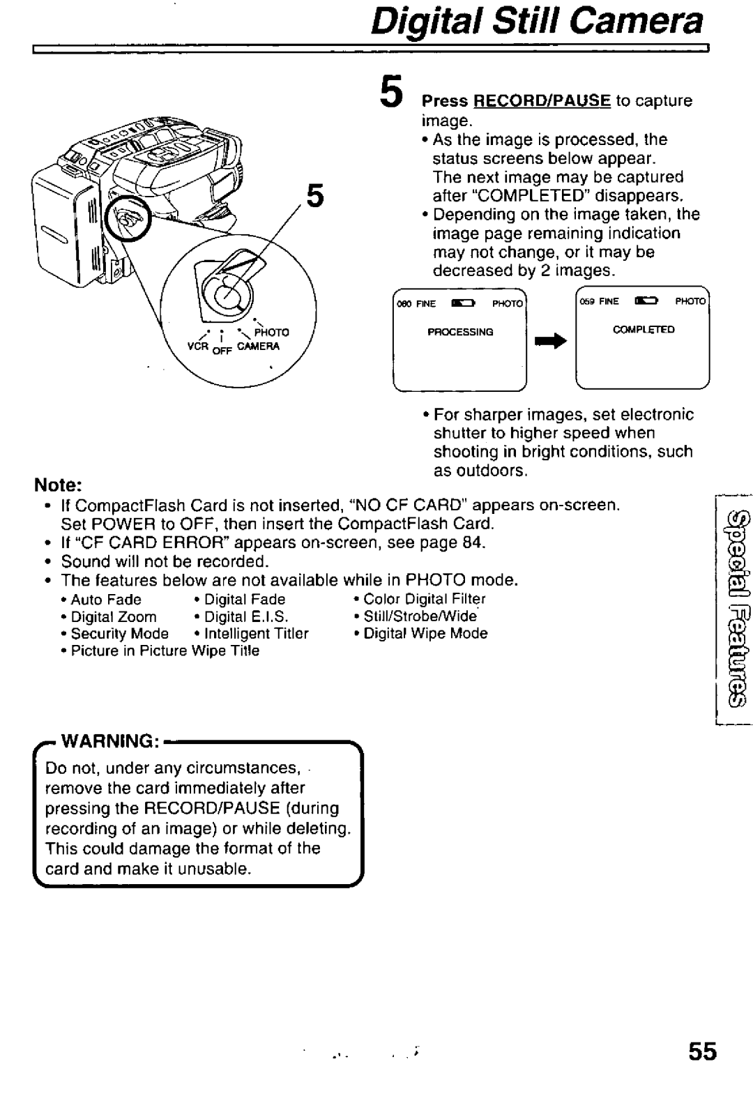 Panasonic PV-L850 manual 