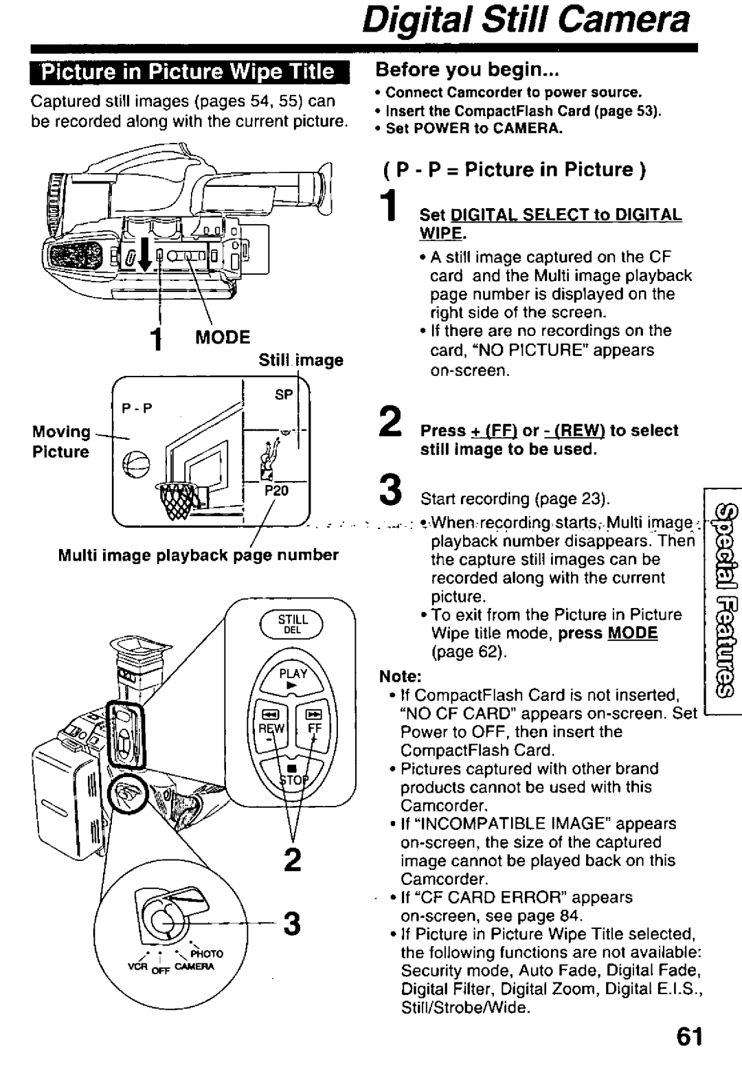 Panasonic PV-L850 manual 