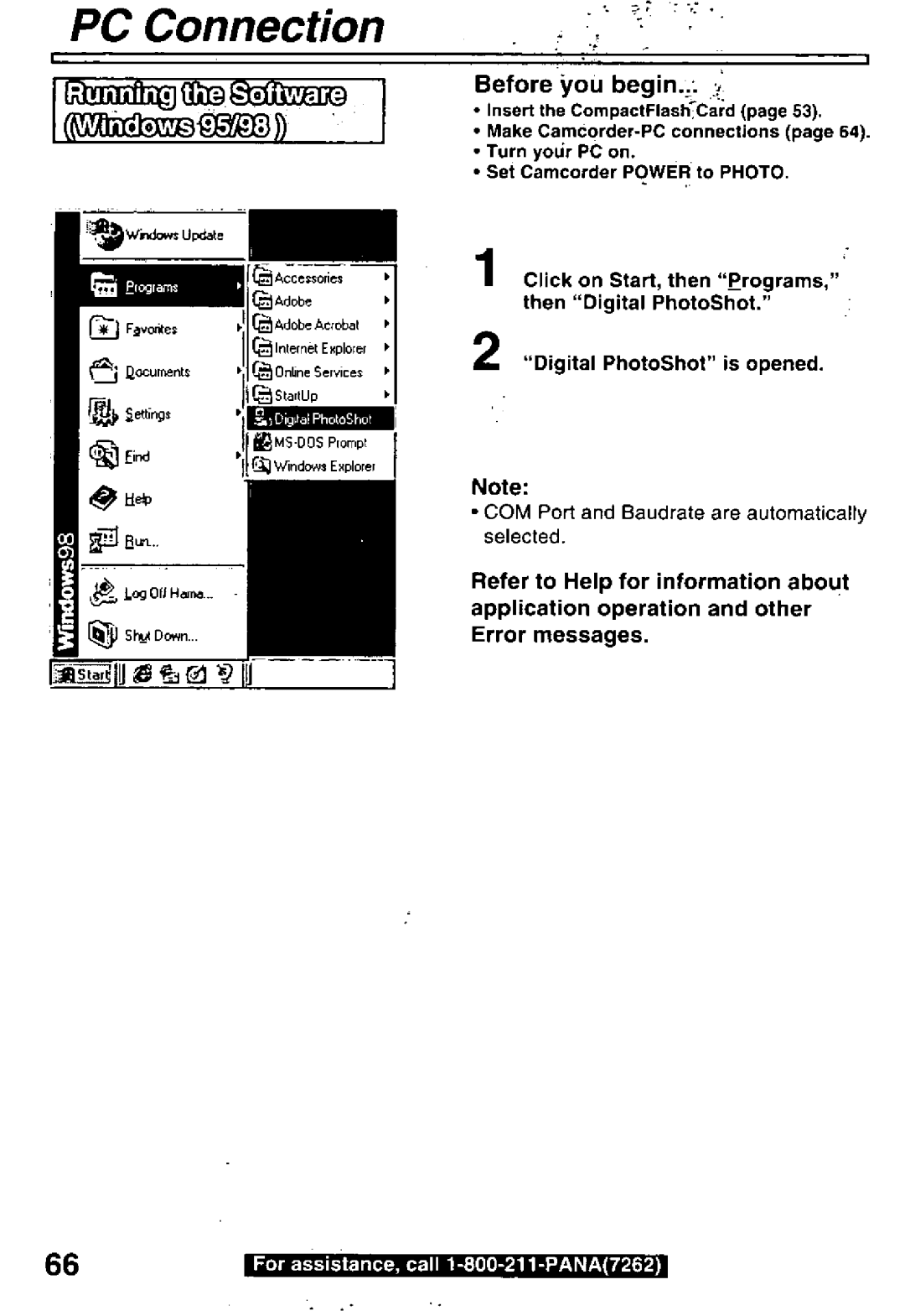 Panasonic PV-L850 manual 