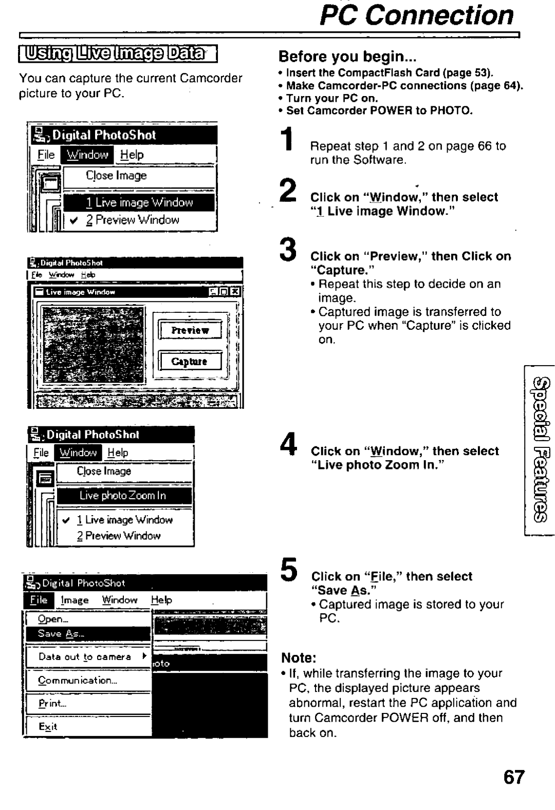 Panasonic PV-L850 manual 