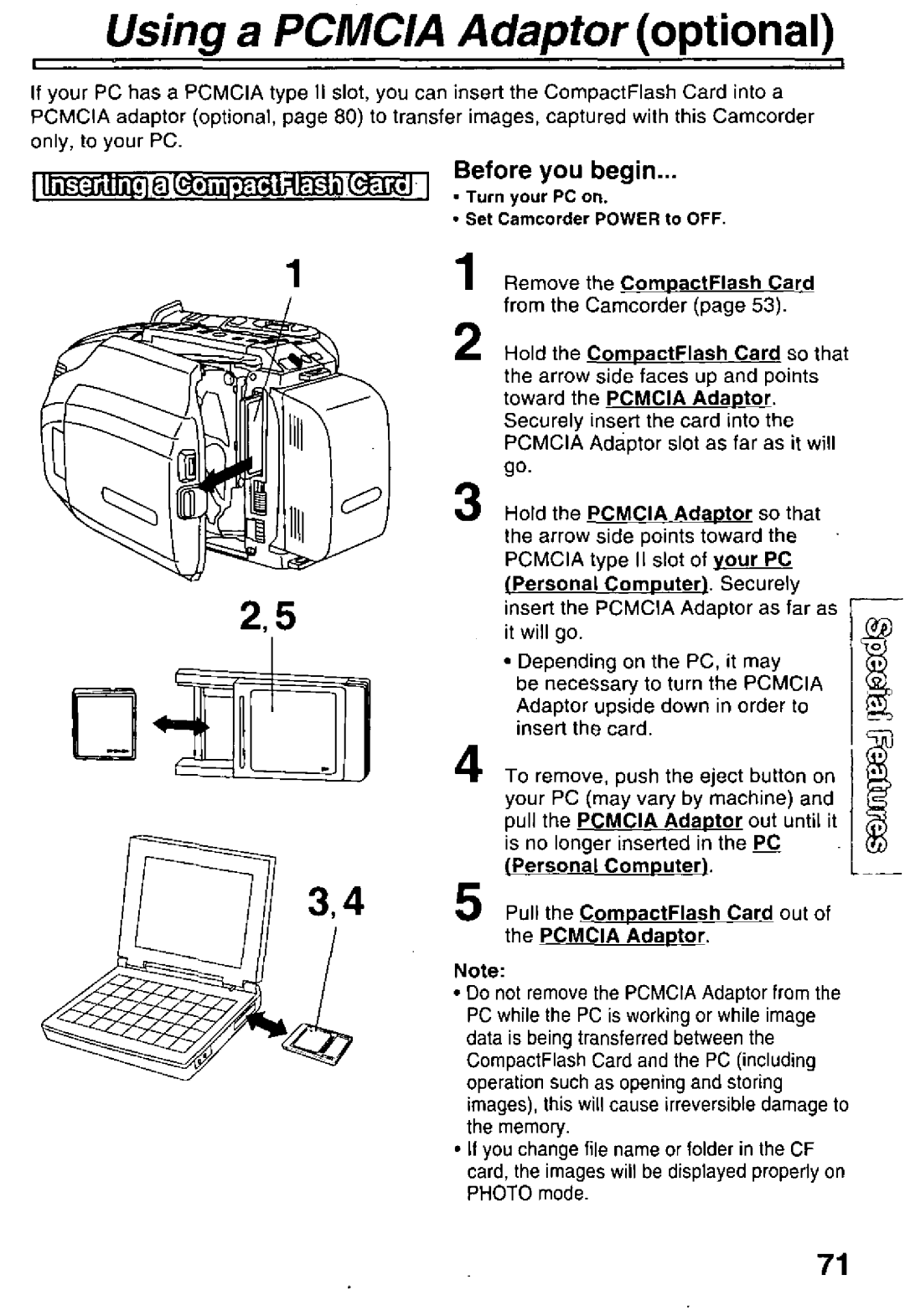 Panasonic PV-L850 manual 