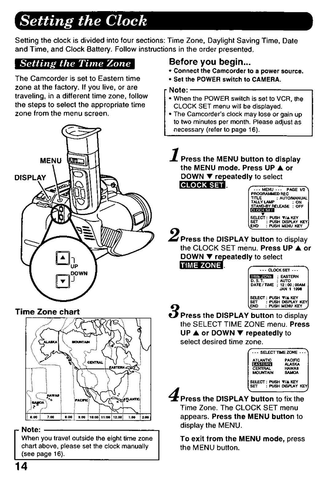 Panasonic PV-L958 manual 