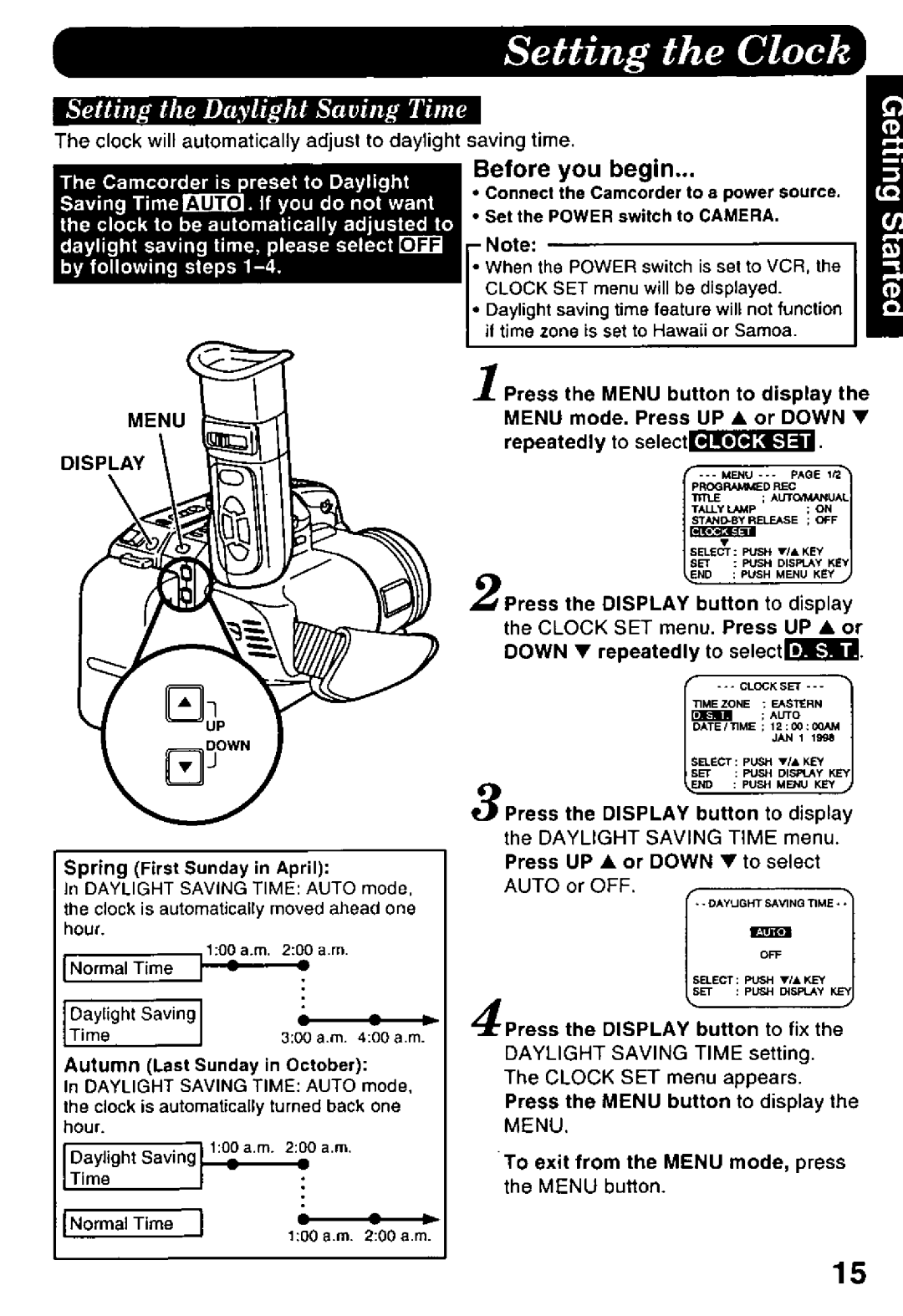 Panasonic PV-L958 manual 