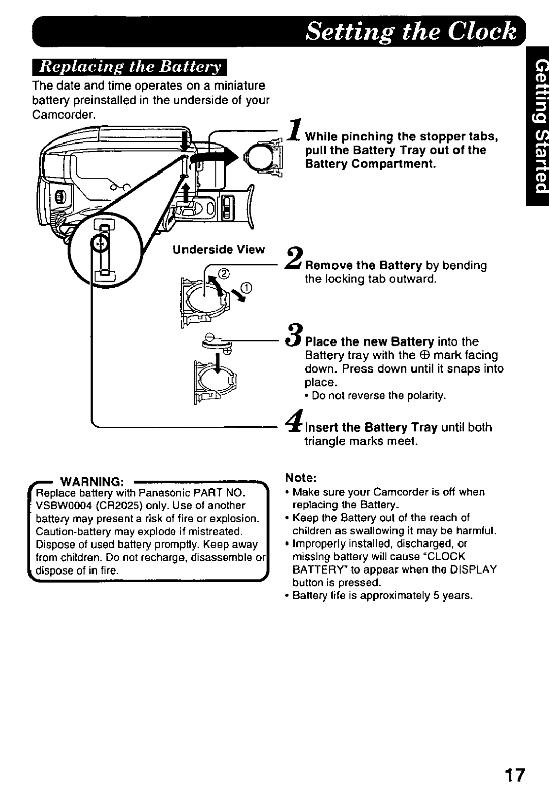 Panasonic PV-L958 manual 