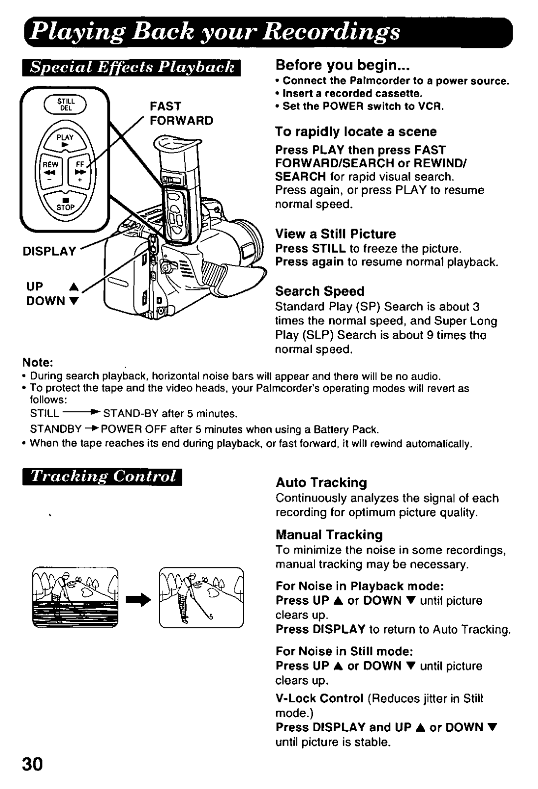 Panasonic PV-L958 manual 