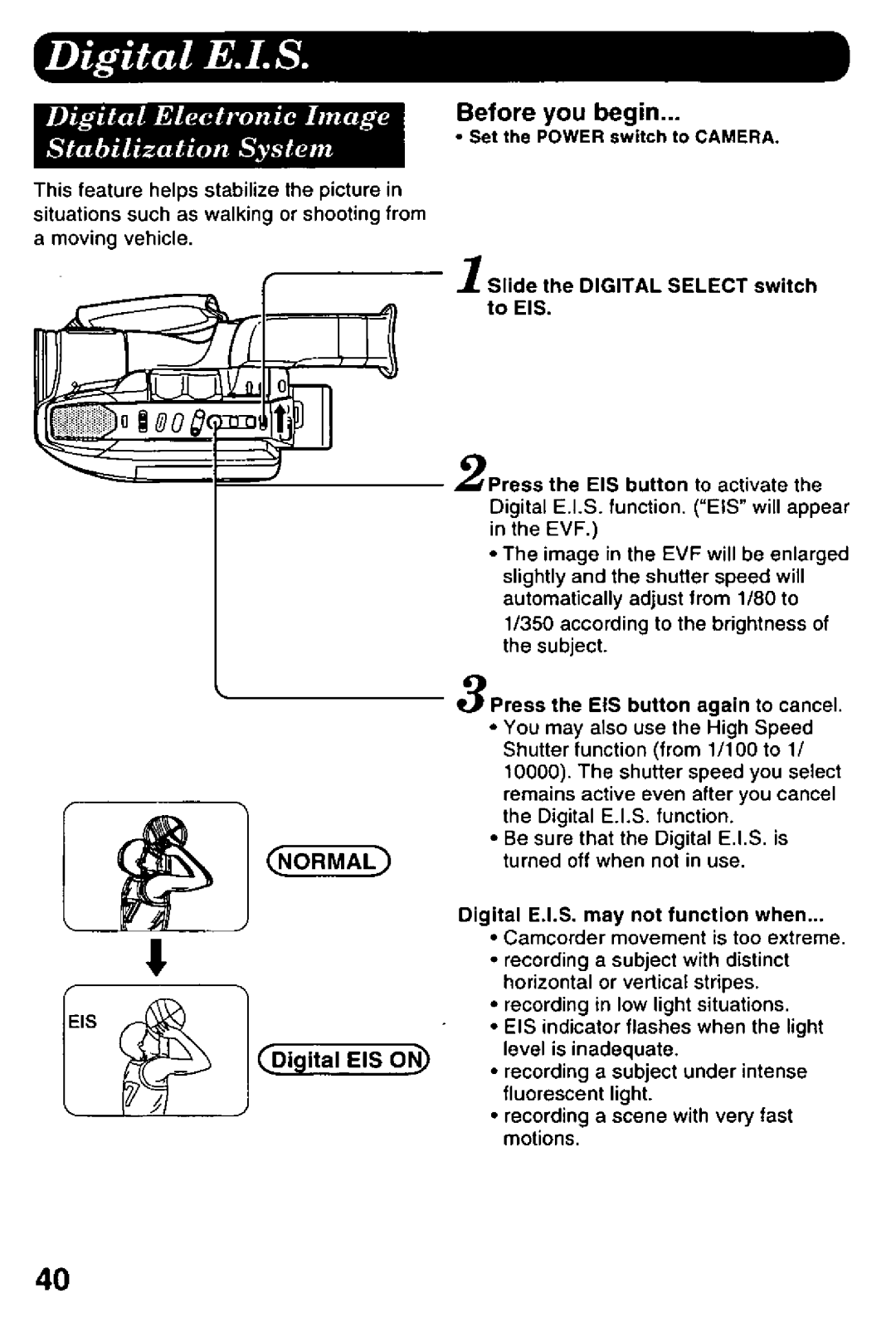 Panasonic PV-L958 manual 