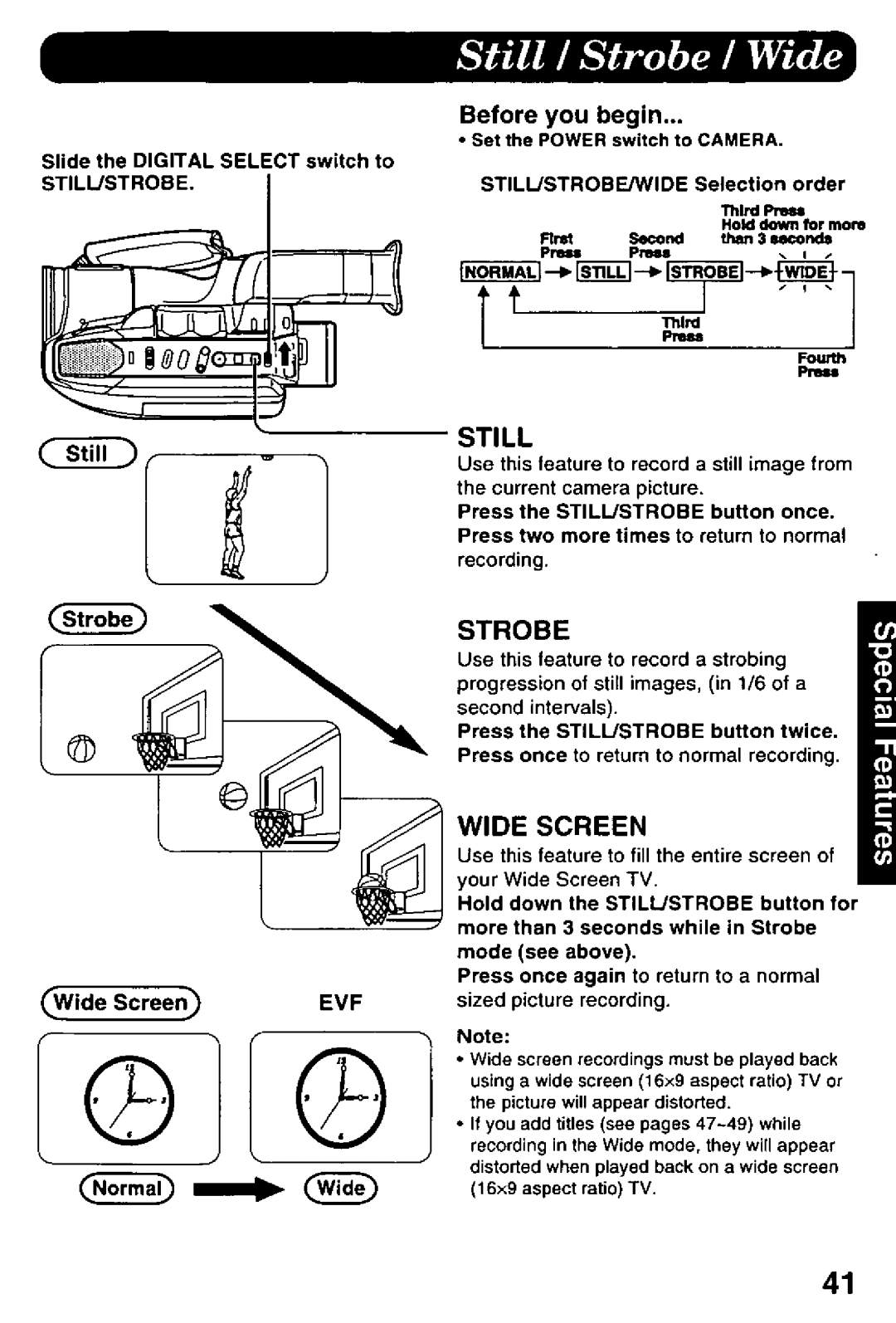 Panasonic PV-L958 manual 