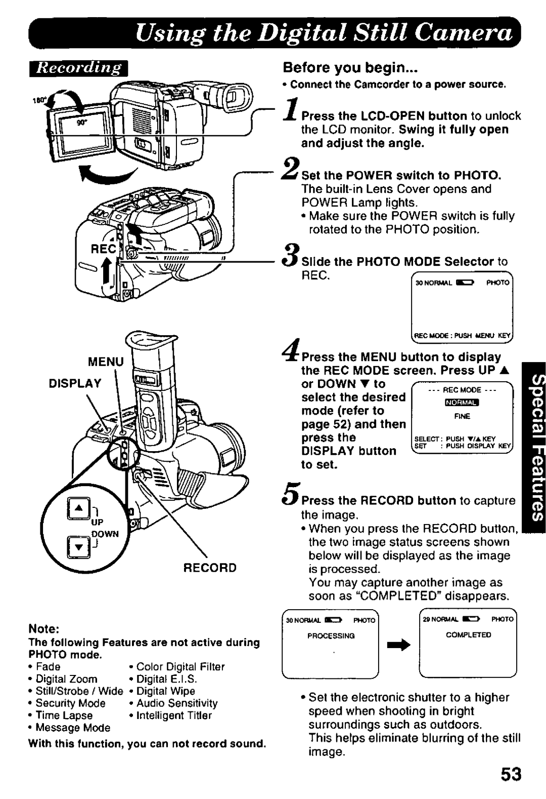 Panasonic PV-L958 manual 