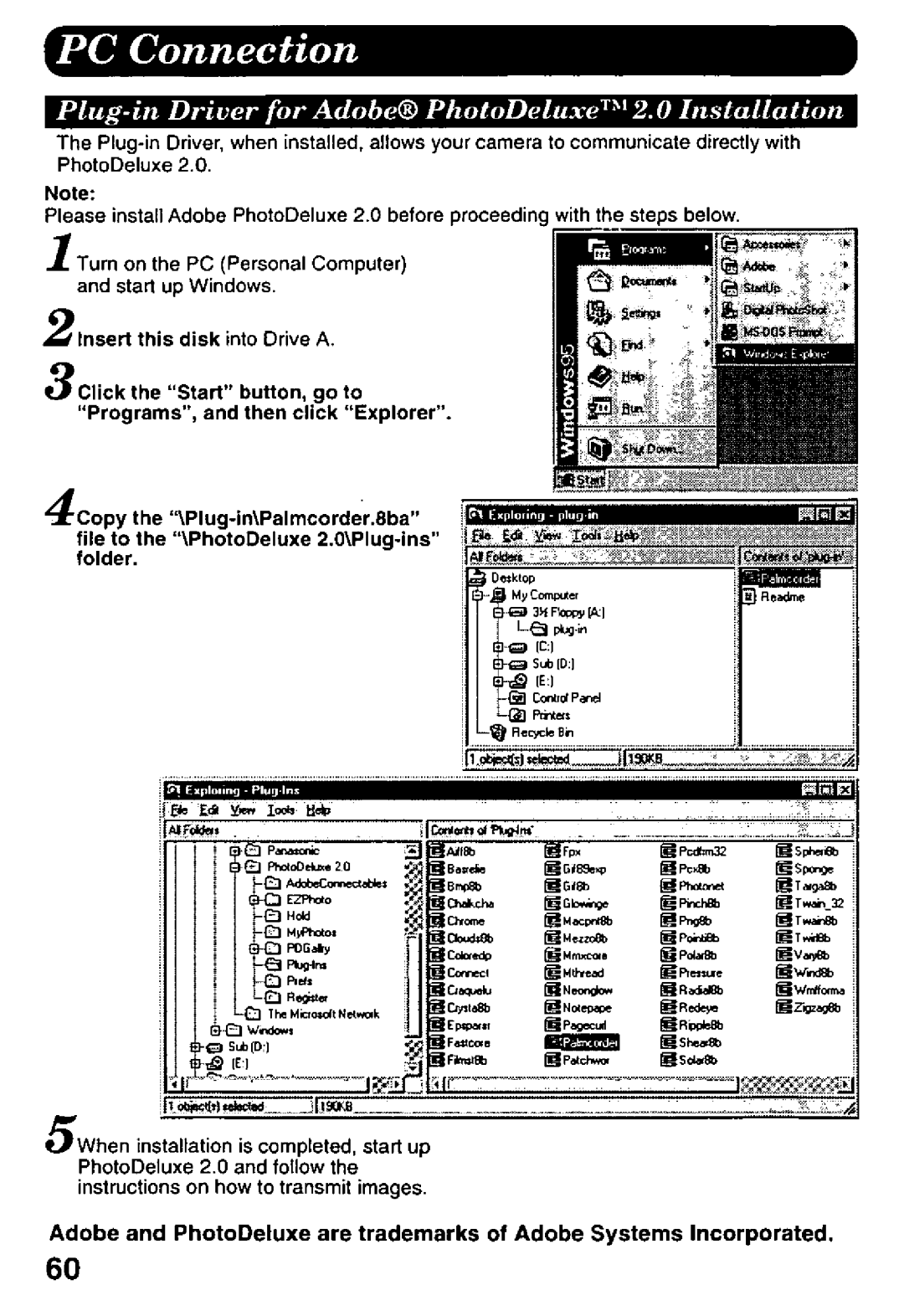 Panasonic PV-L958 manual 