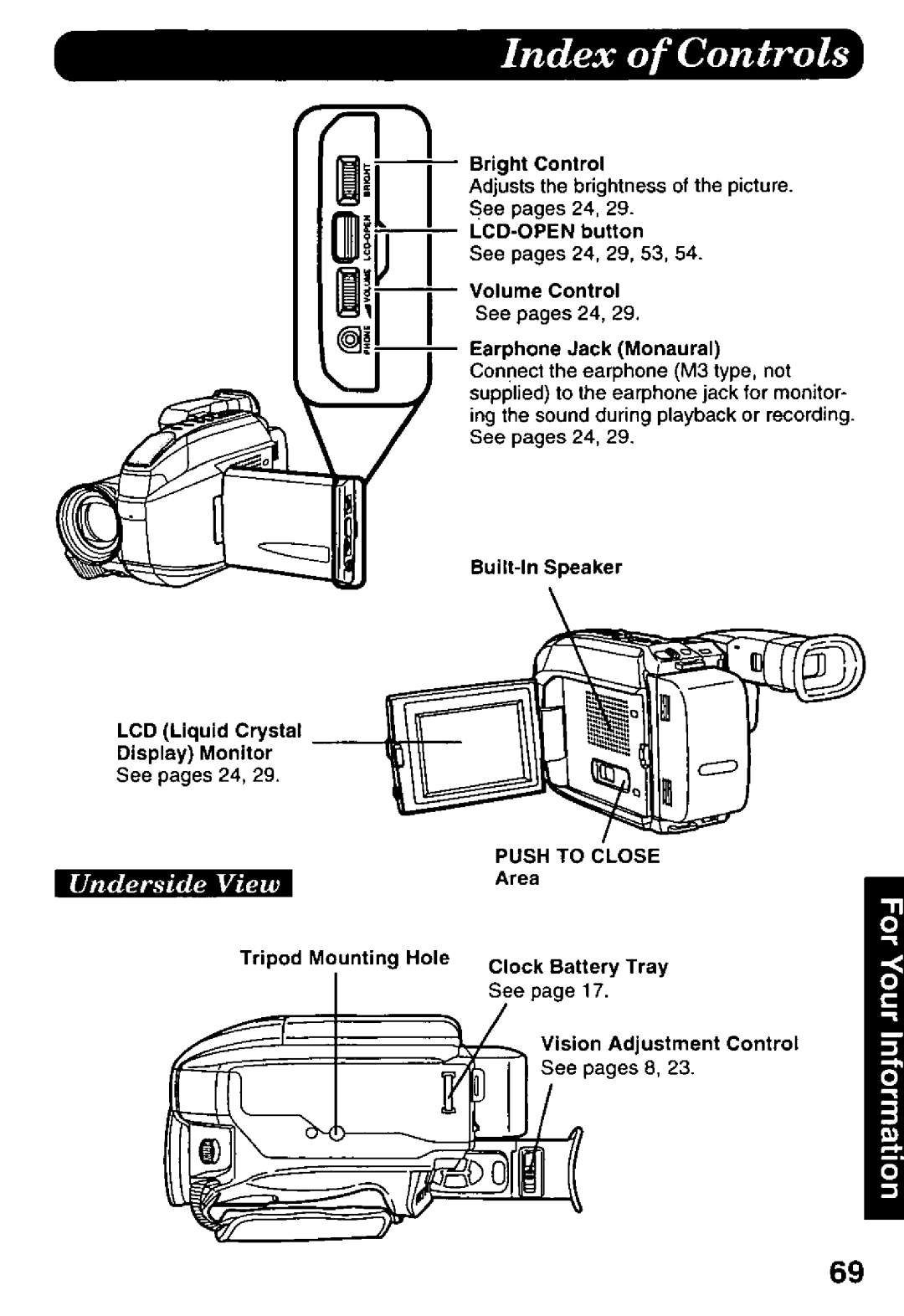 Panasonic PV-L958 manual 