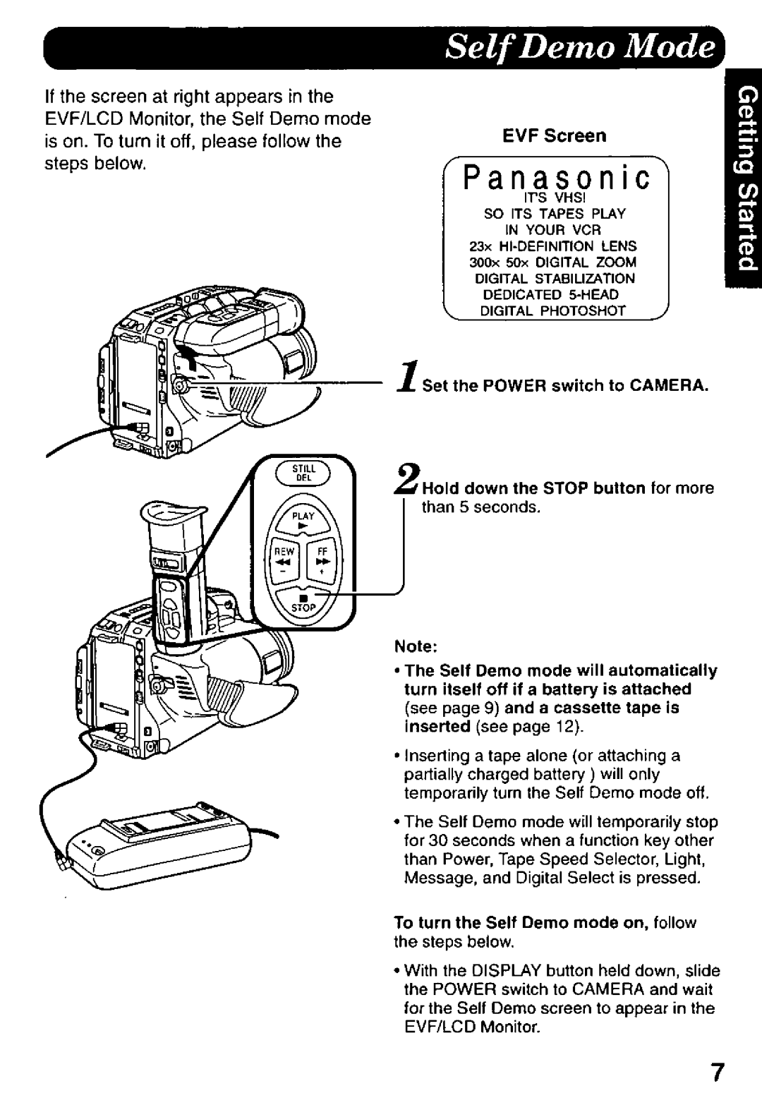 Panasonic PV-L958 manual 