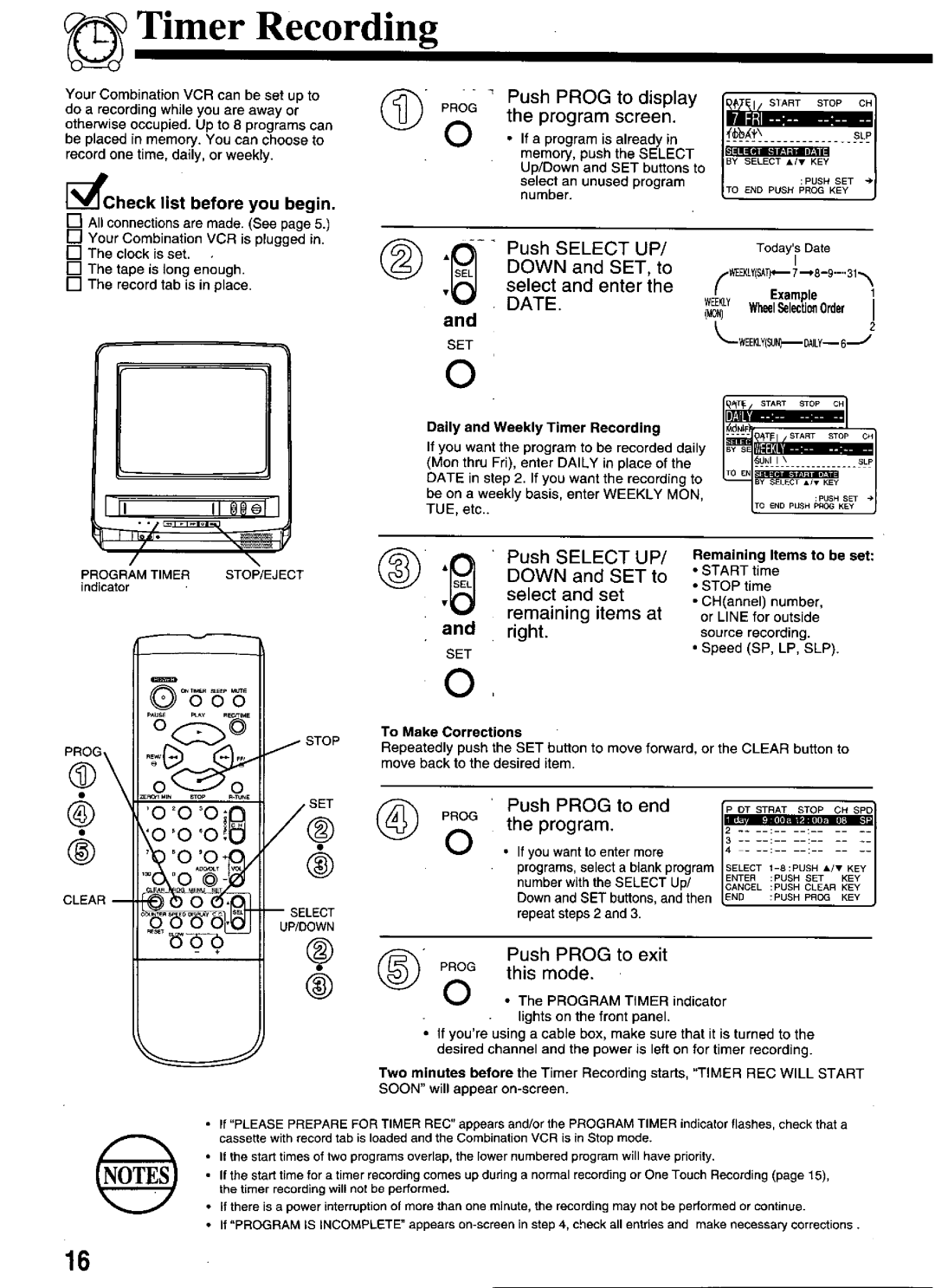 Panasonic PV-M1326W manual 