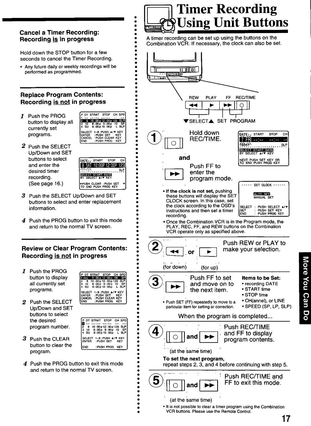 Panasonic PV-M1326W manual 