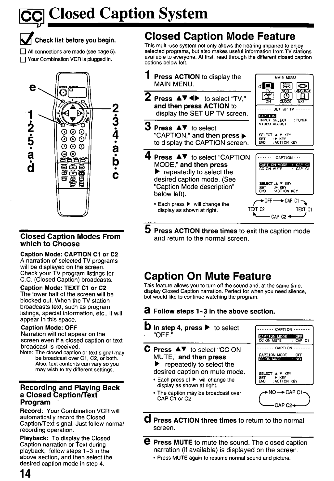 Panasonic PV-M1338 manual 