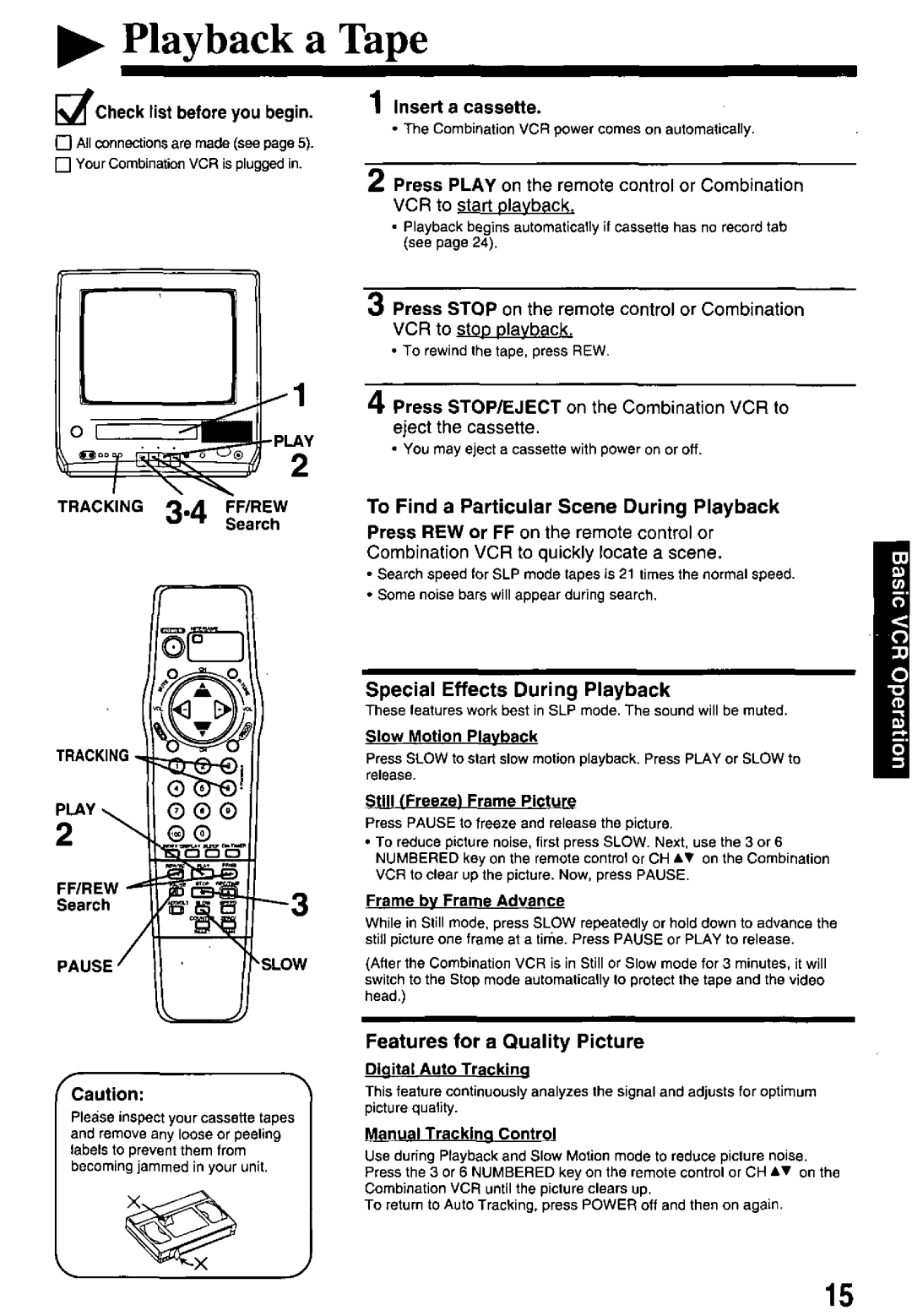 Panasonic PV-M1338 manual 