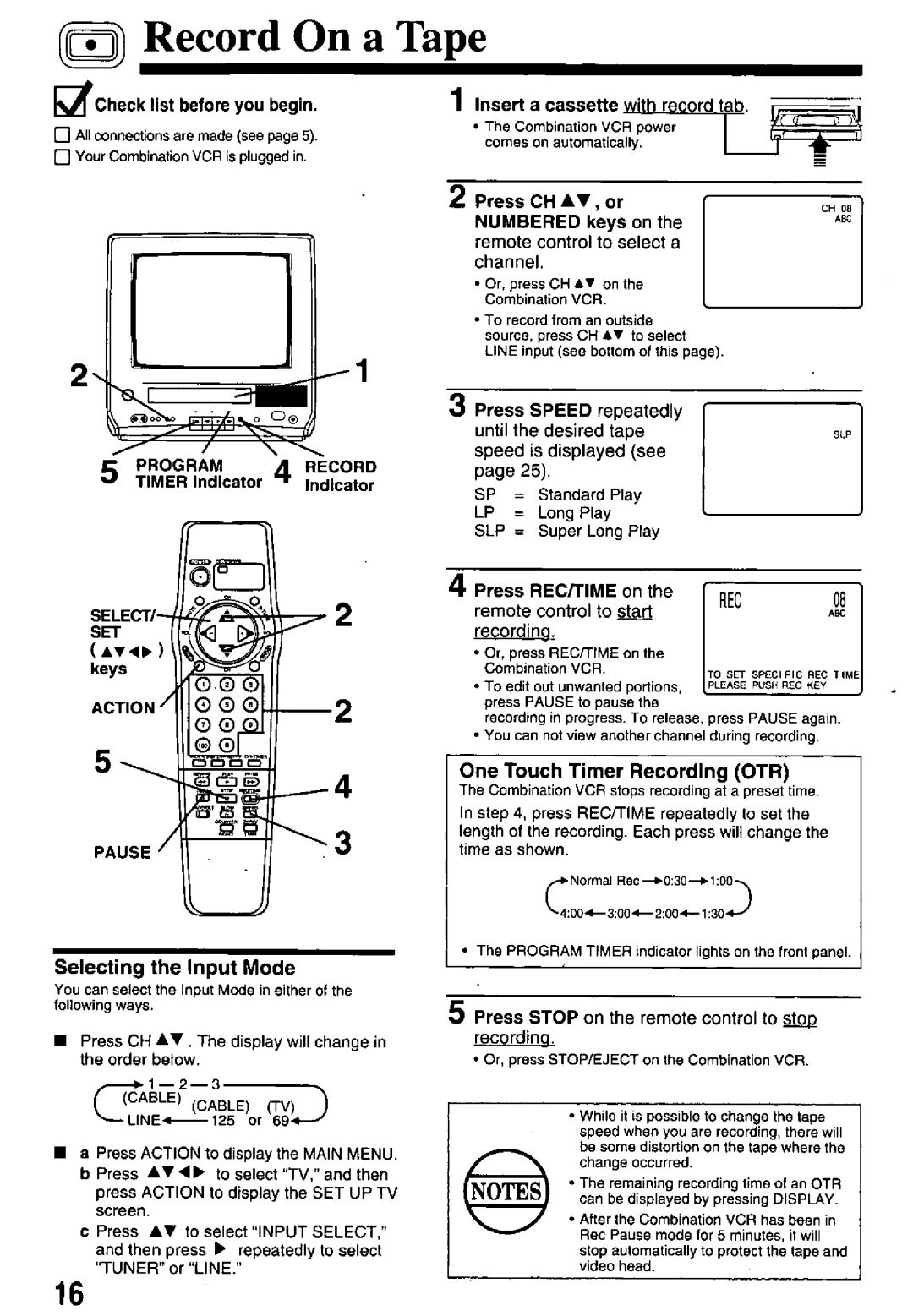 Panasonic PV-M1338 manual 