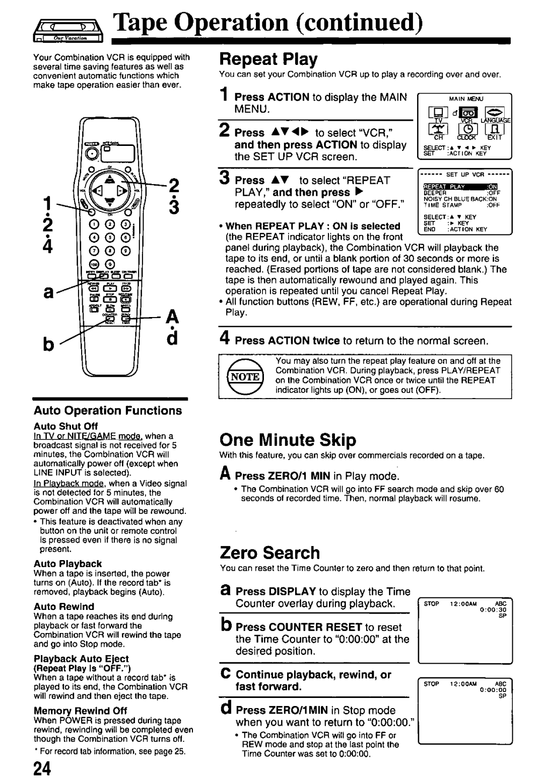 Panasonic PV-M1338 manual 