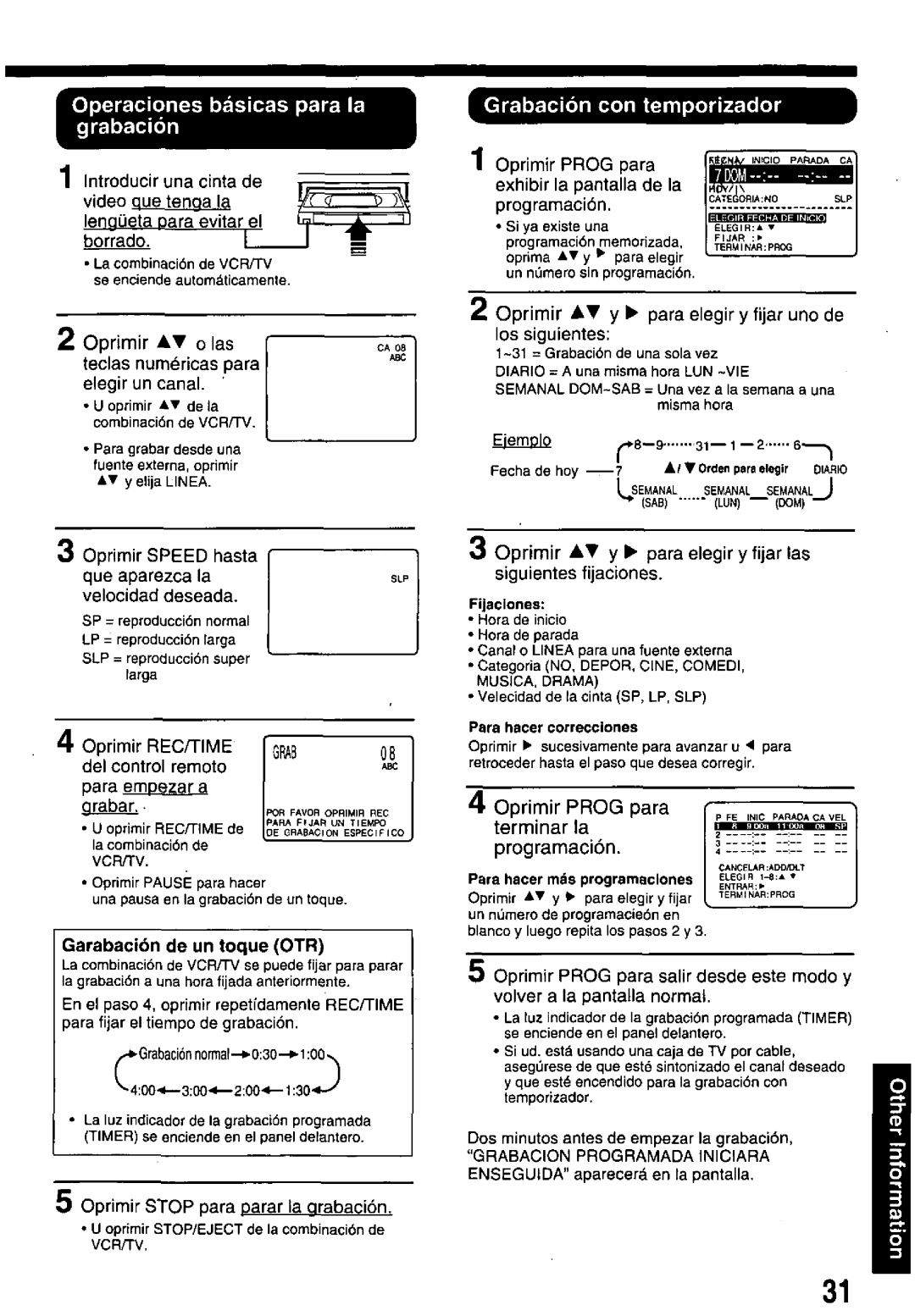 Panasonic PV-M1338 manual 