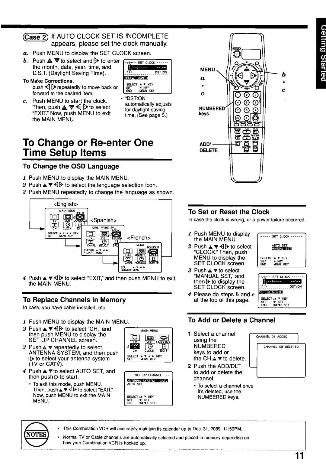 Panasonic PV-M1367AD manual 