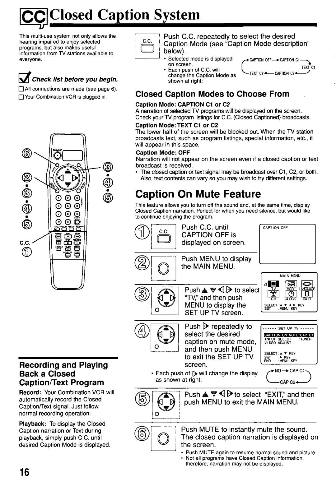 Panasonic PV-M1367AD manual 