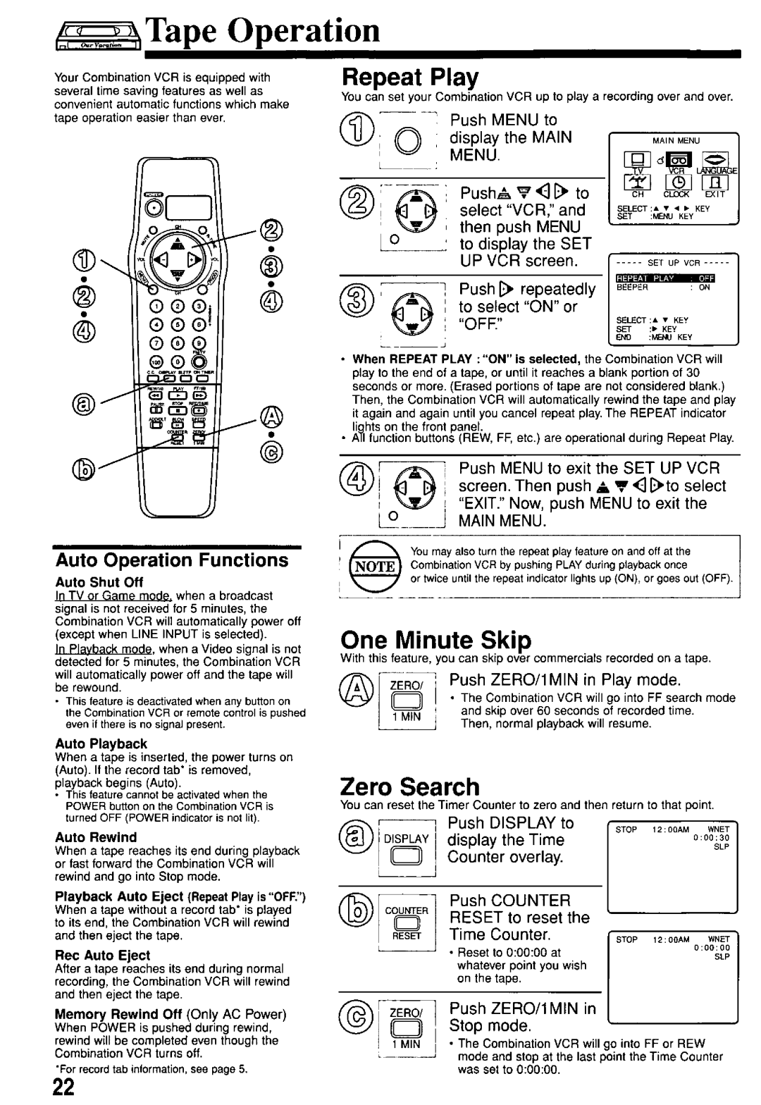 Panasonic PV-M1367AD manual 