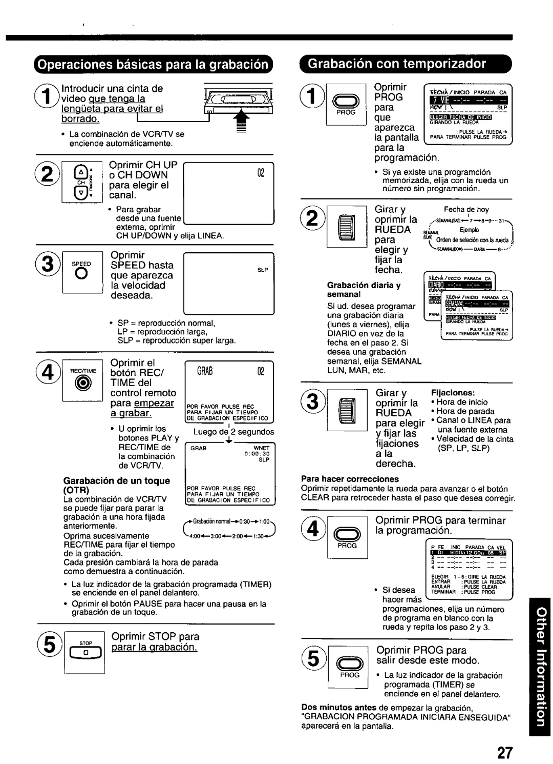 Panasonic PV-M2036 manual 