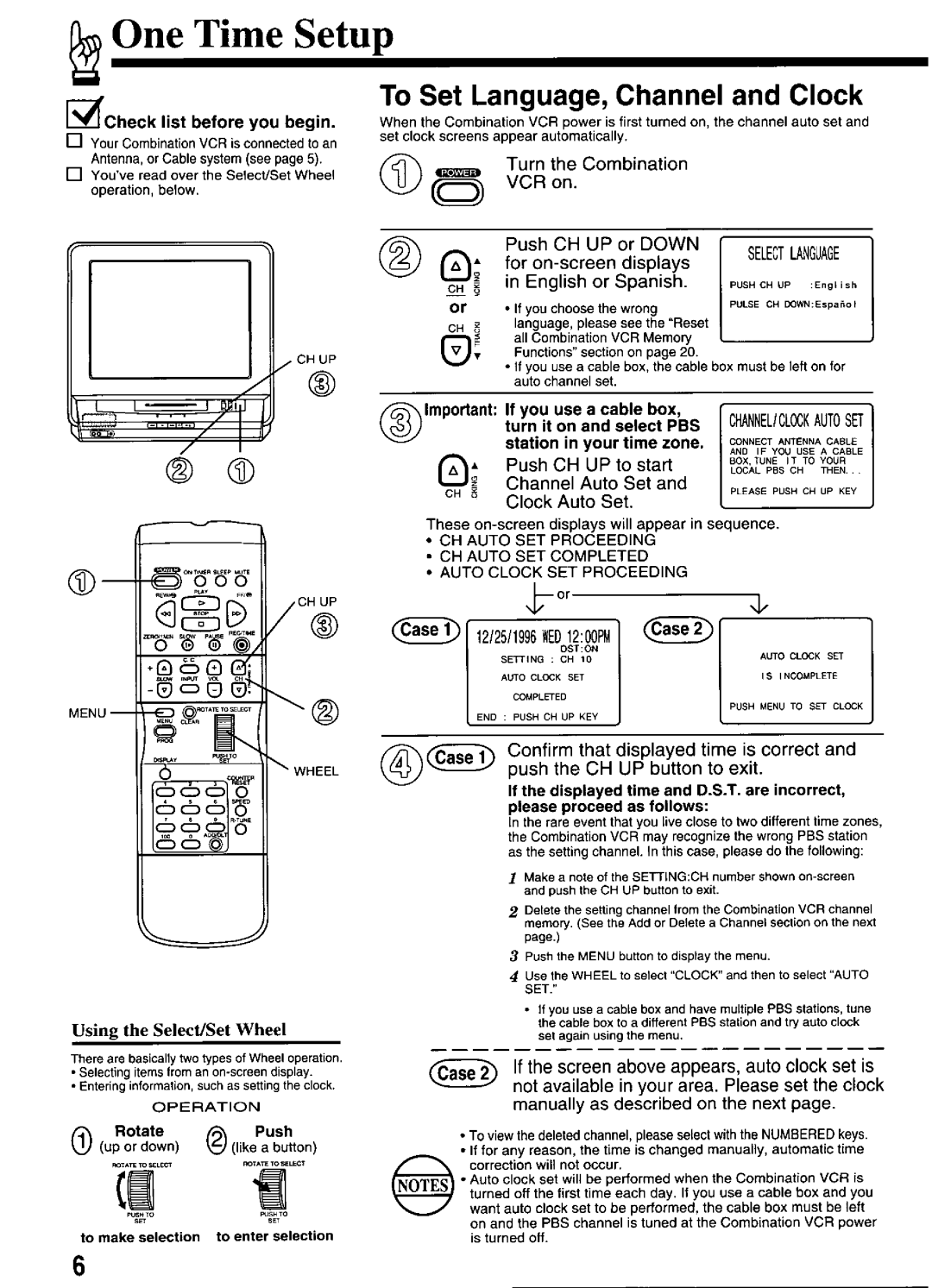 Panasonic PV-M2036 manual 