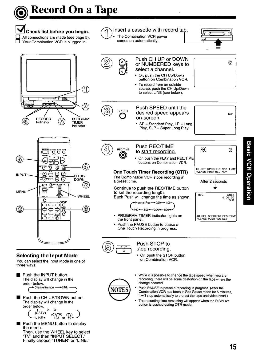 Panasonic PV-M2036 manual 
