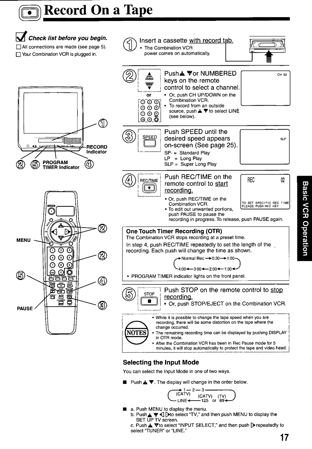 Panasonic PV-M2037 manual 