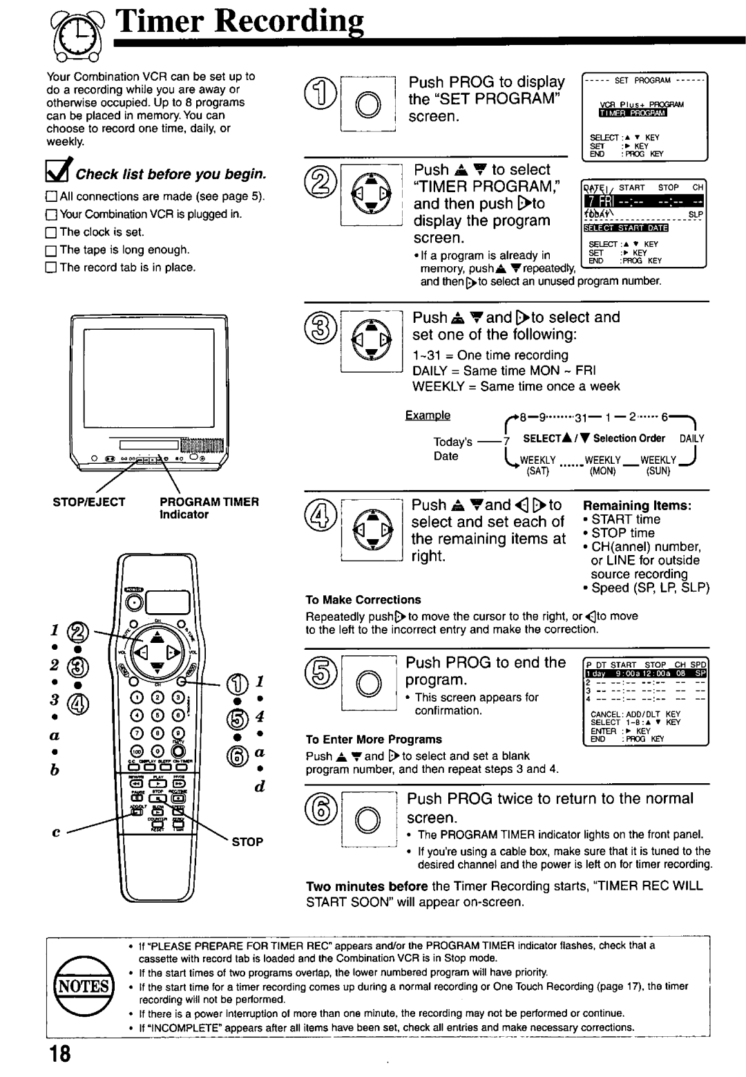 Panasonic PV-M2037 manual 