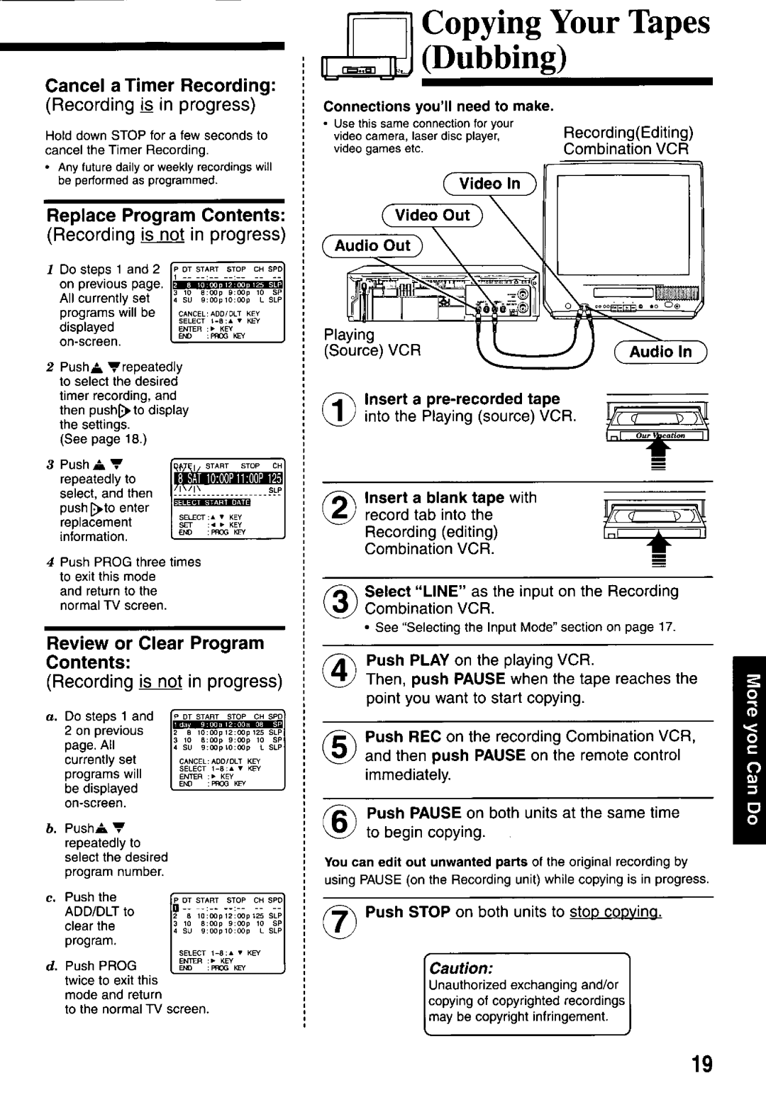 Panasonic PV-M2037 manual 