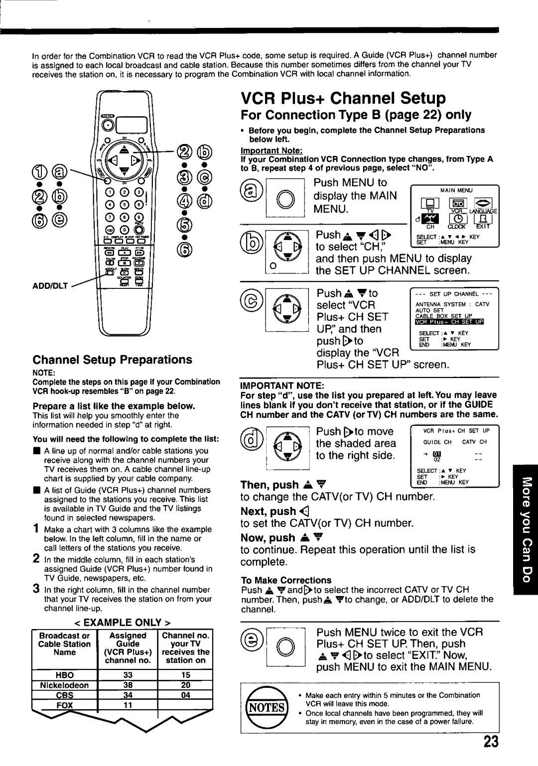 Panasonic PV-M2037 manual 