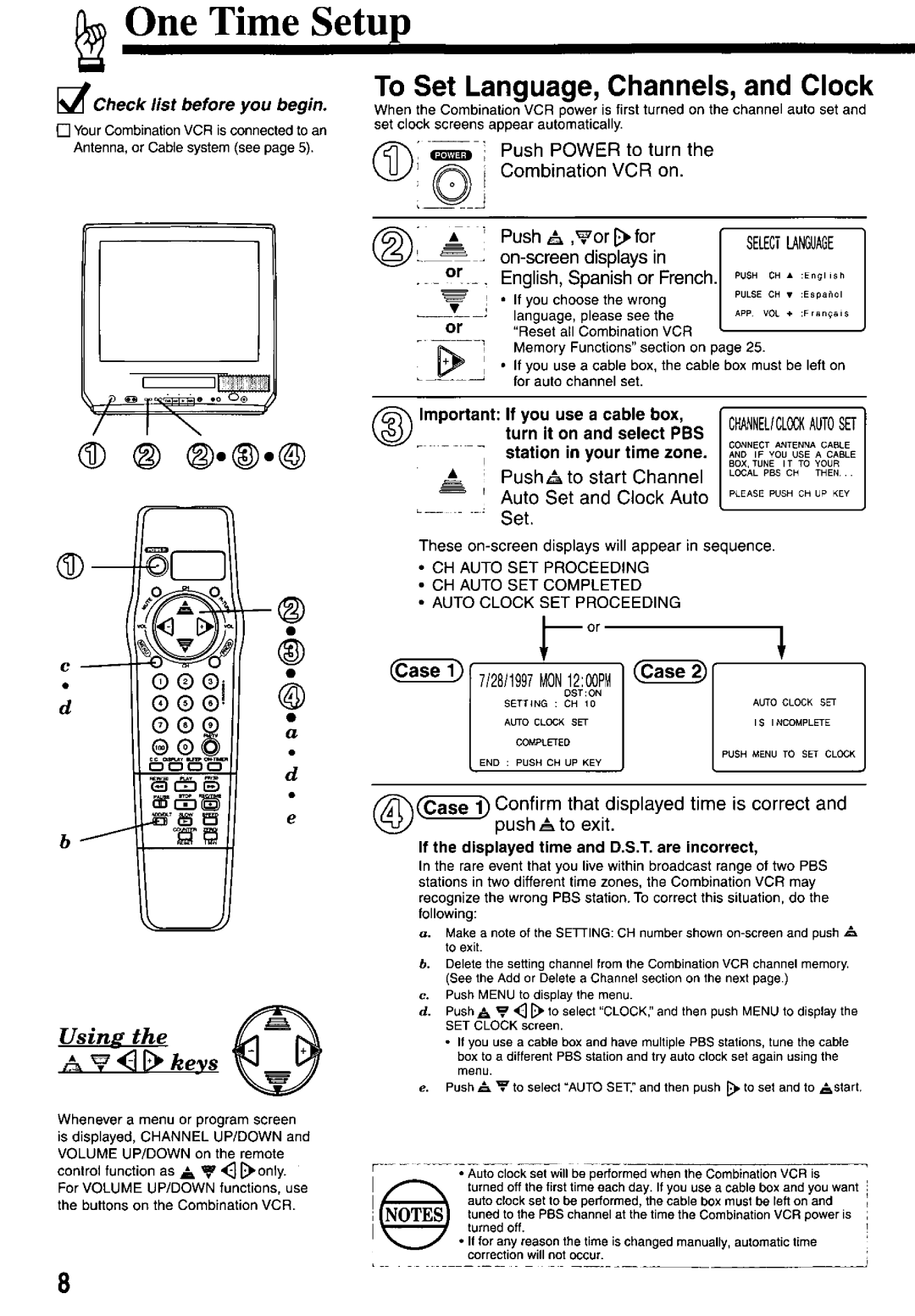 Panasonic PV-M2037 manual 