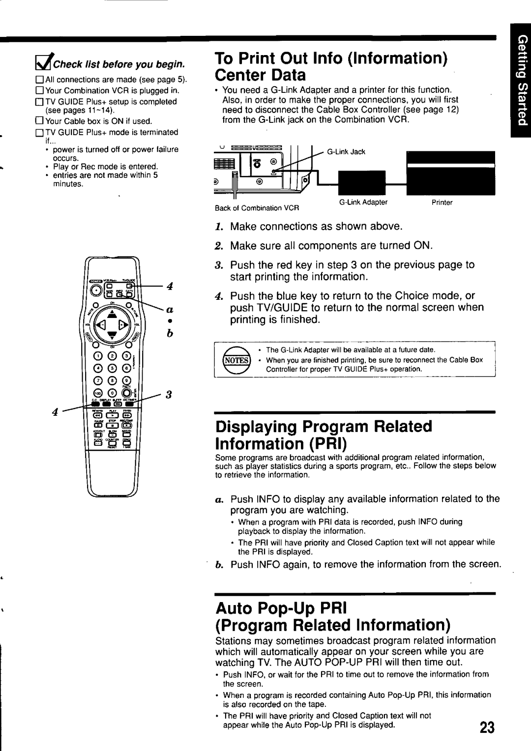 Panasonic PV-M2057 manual 