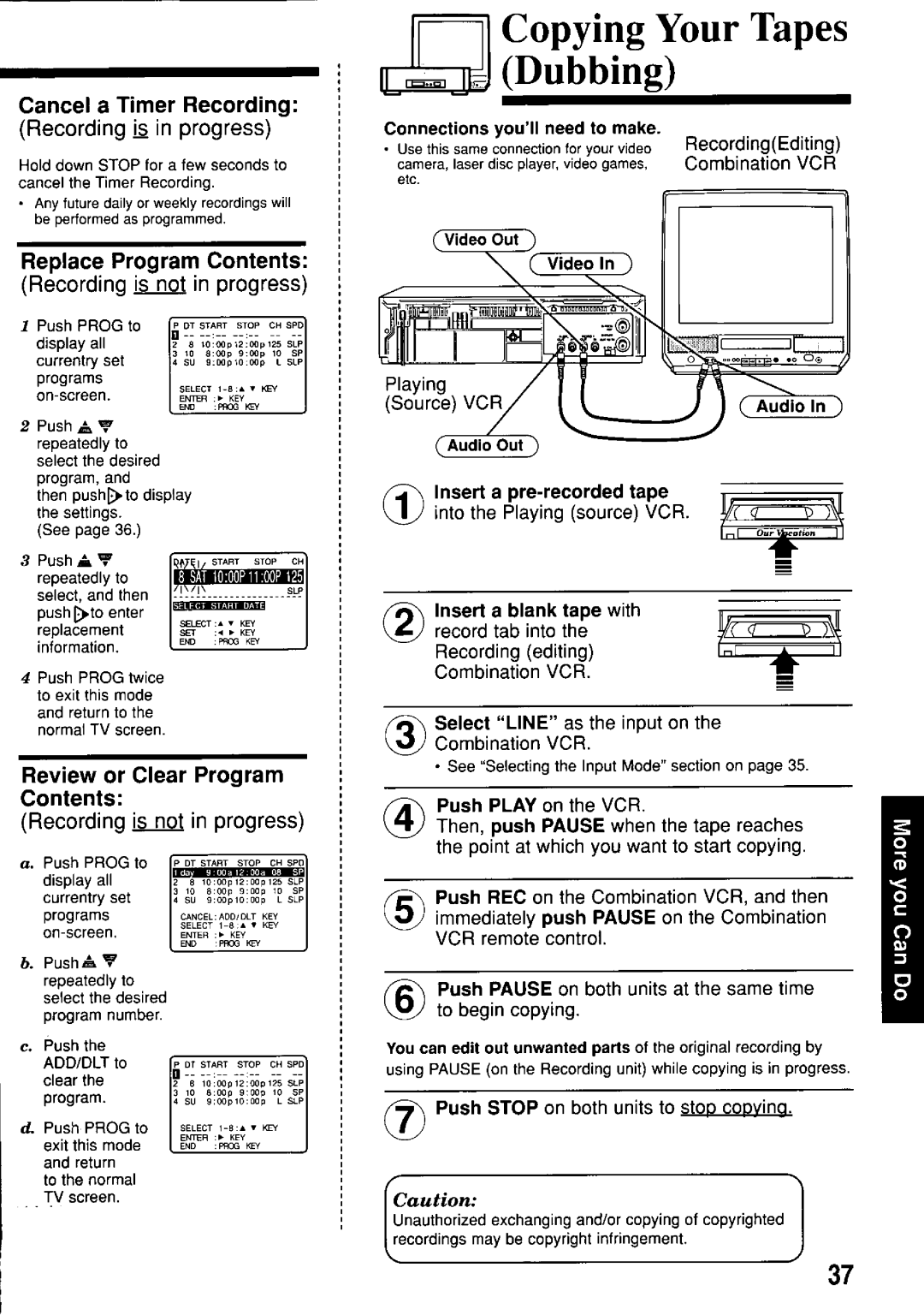 Panasonic PV-M2057 manual 