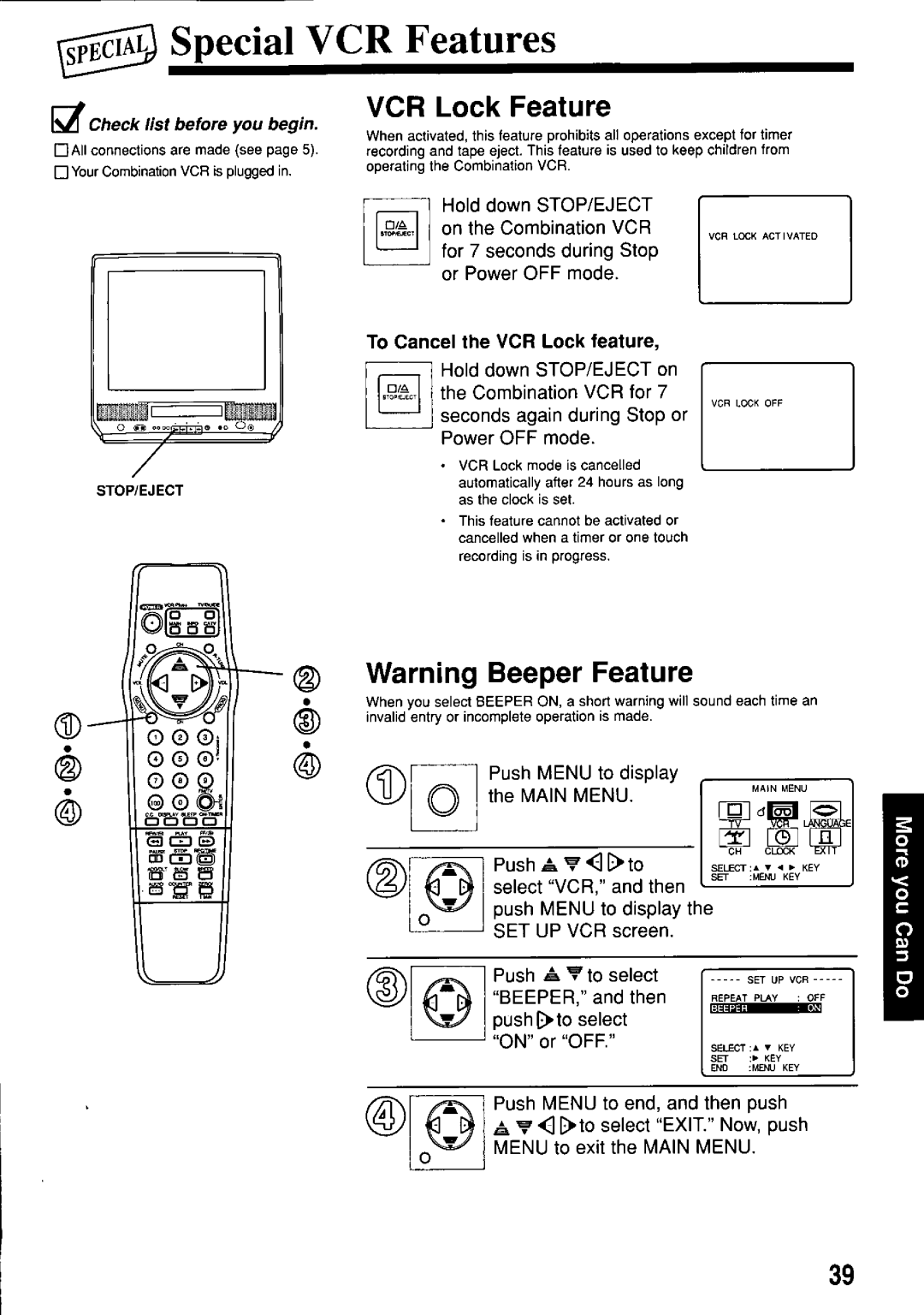 Panasonic PV-M2057 manual 