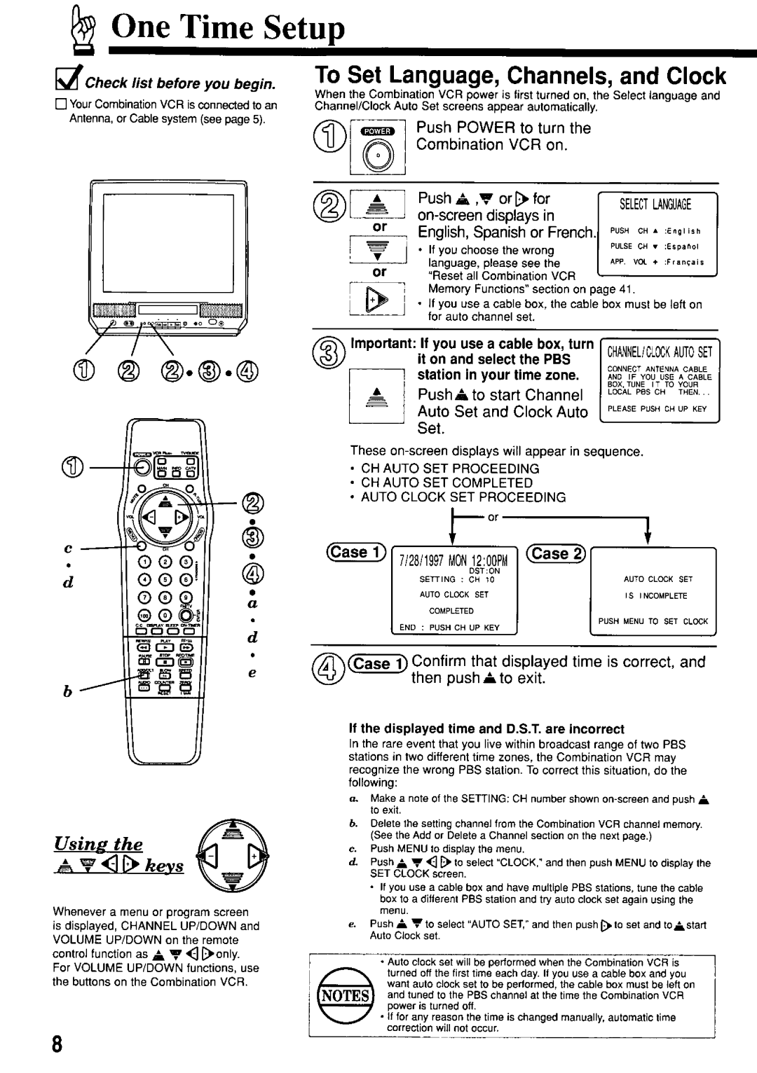 Panasonic PV-M2057 manual 