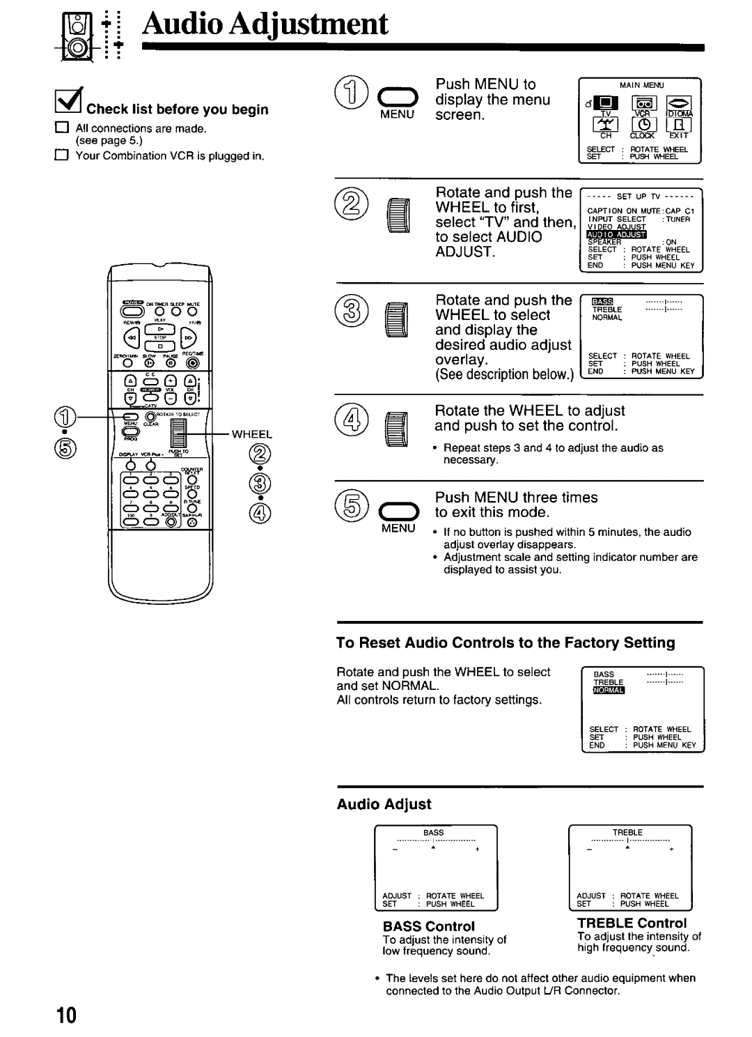 Panasonic PV-M2066 manual 