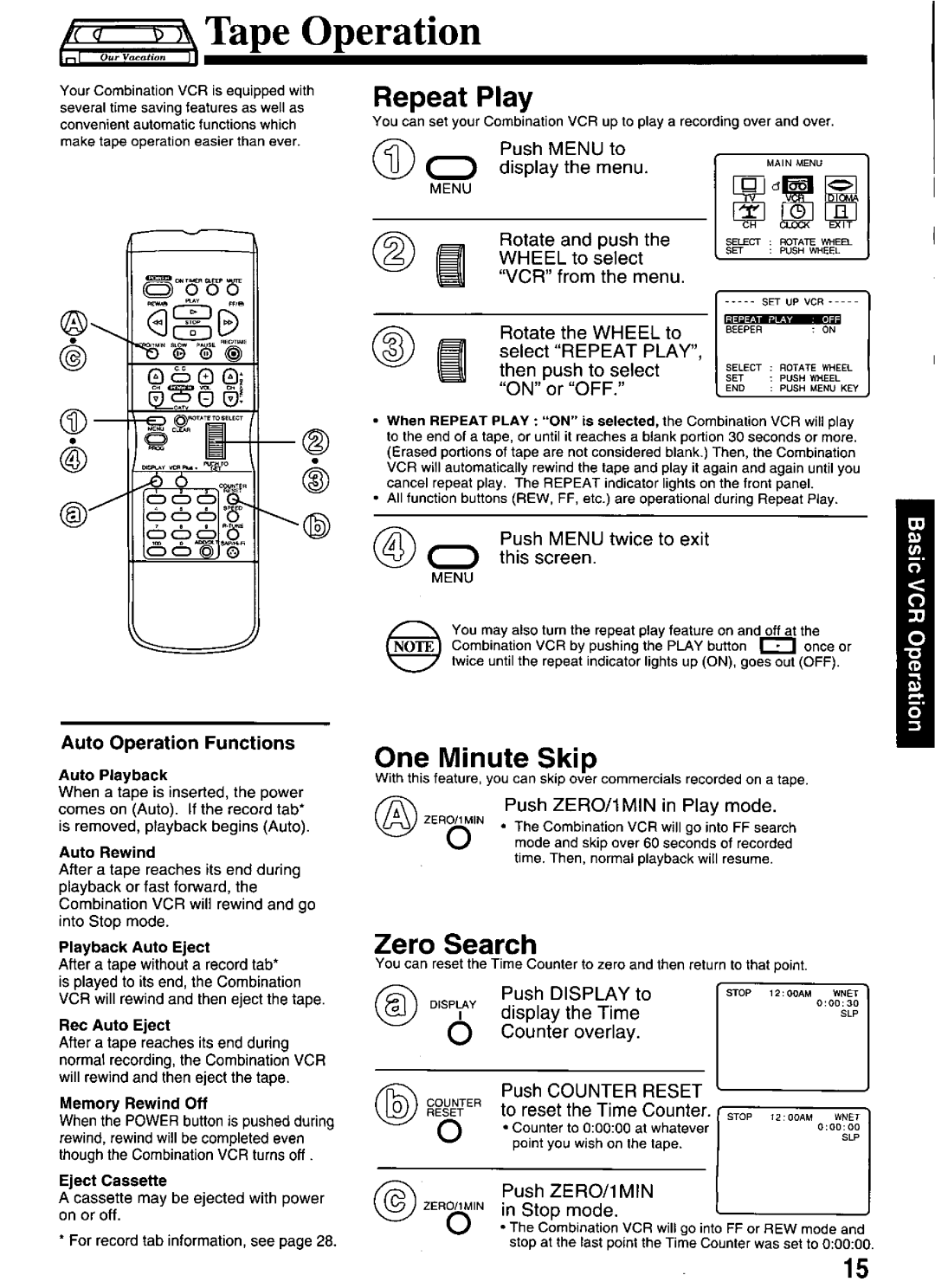 Panasonic PV-M2066 manual 