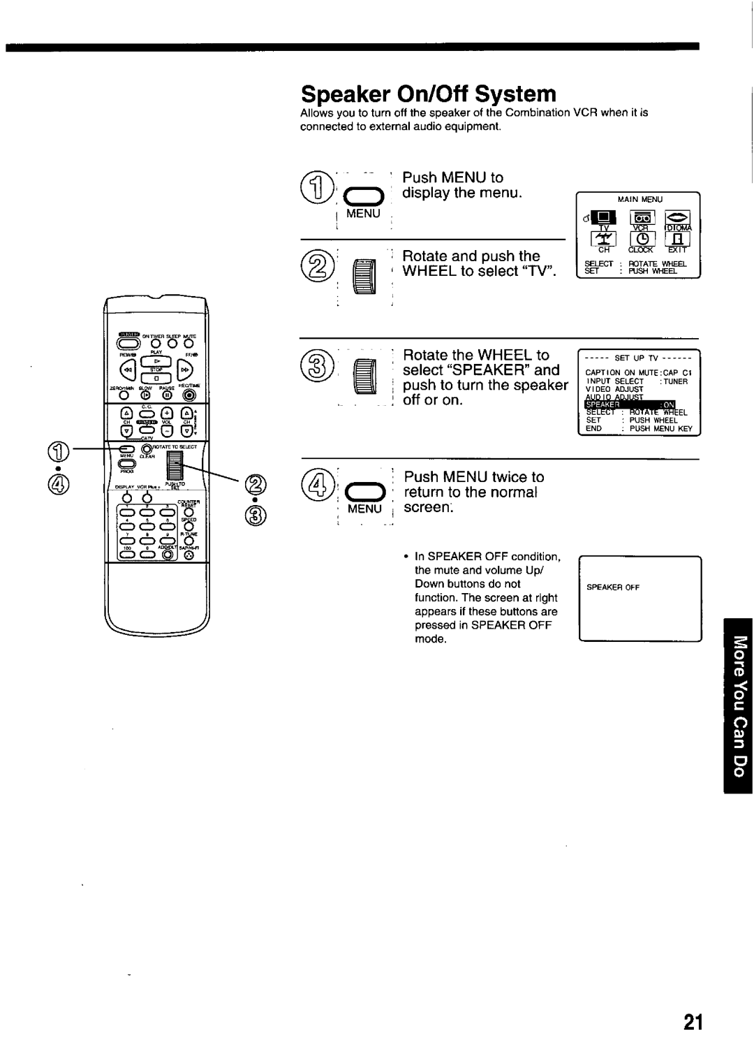 Panasonic PV-M2066 manual 