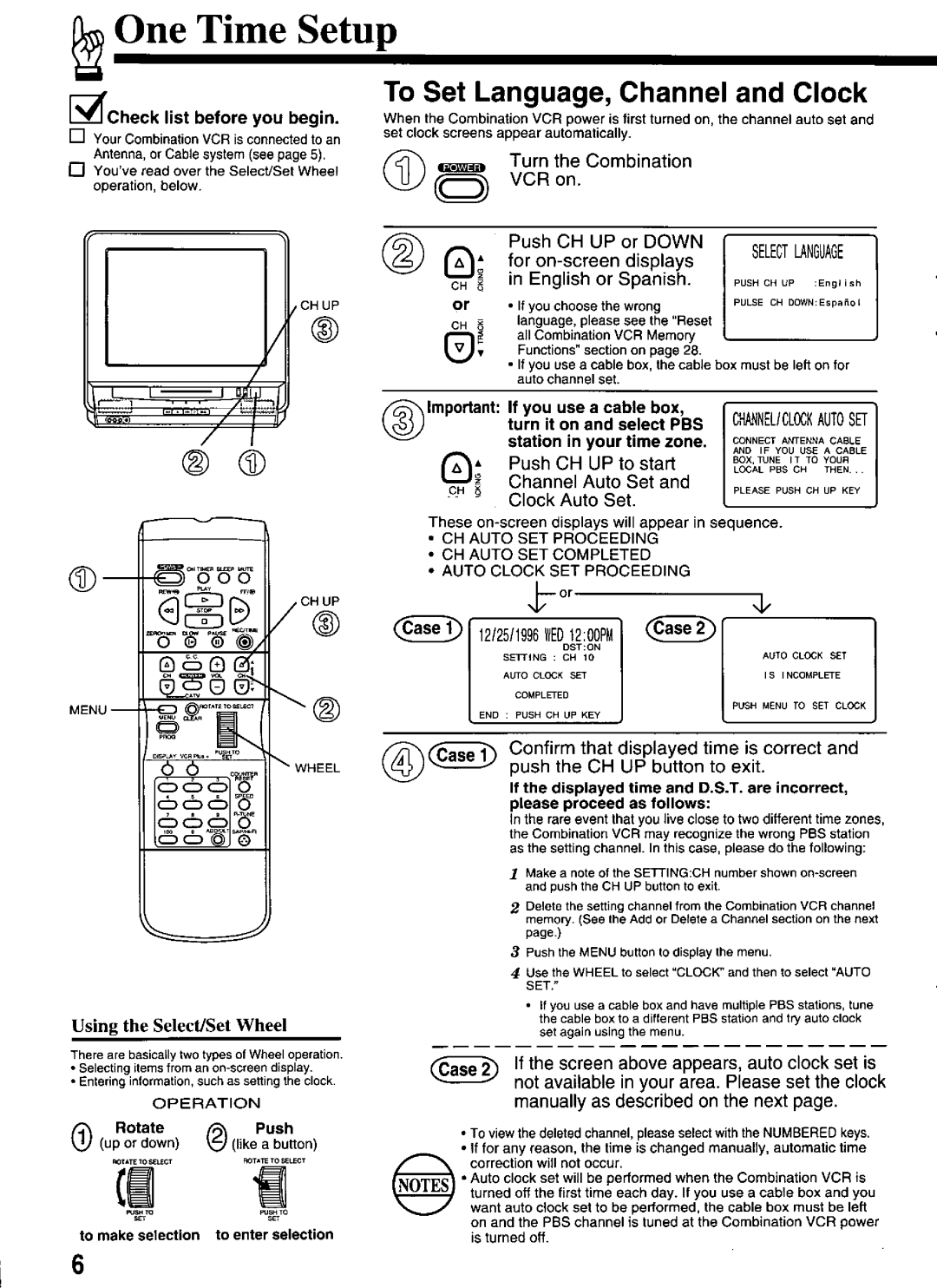 Panasonic PV-M2066 manual 