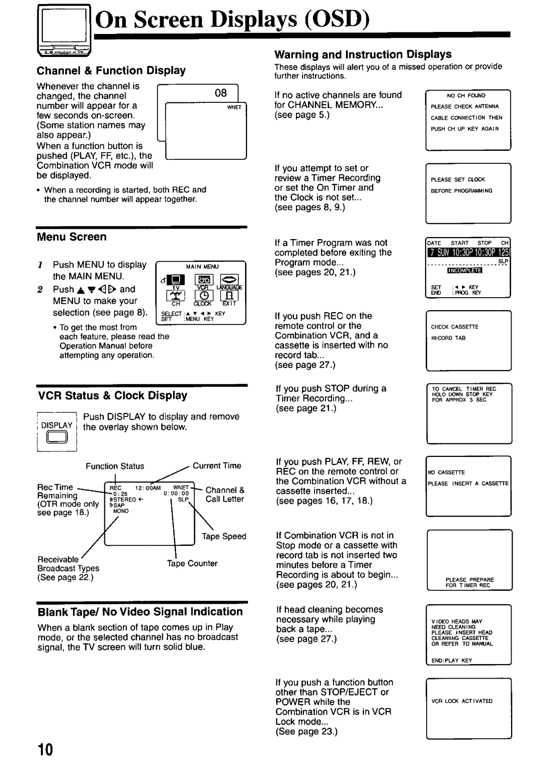 Panasonic PV-M2737 manual 