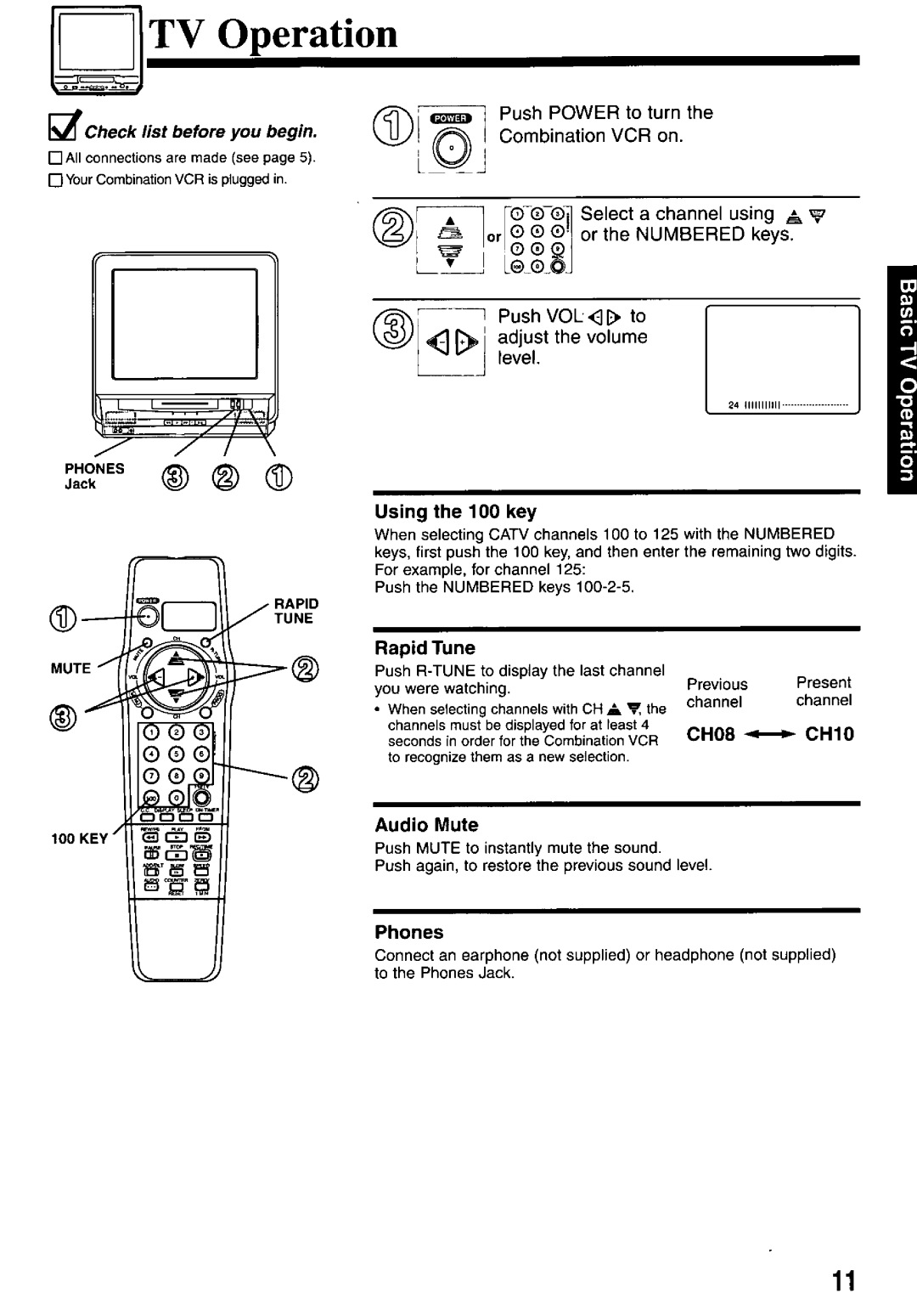 Panasonic PV-M2737 manual 