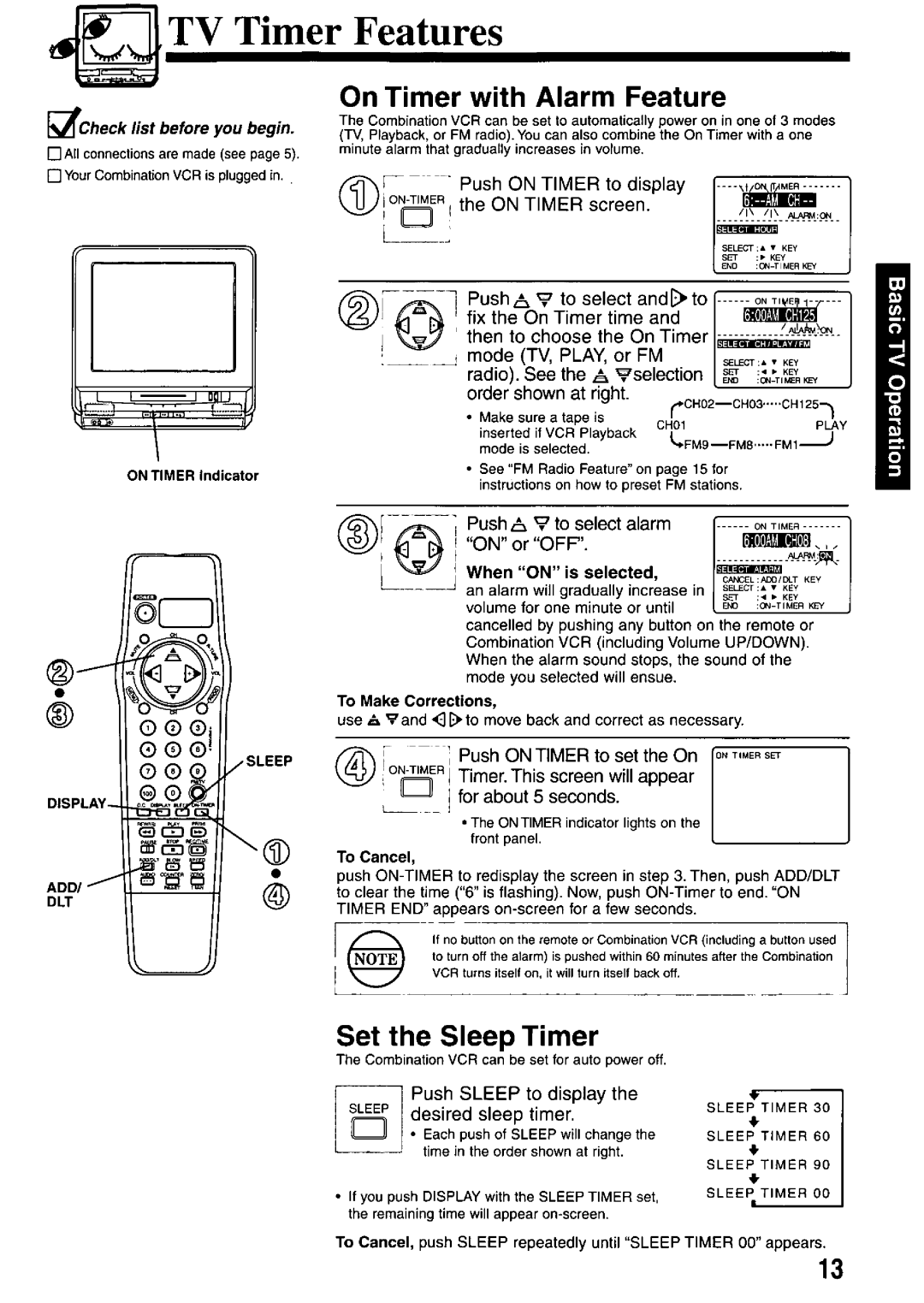 Panasonic PV-M2737 manual 