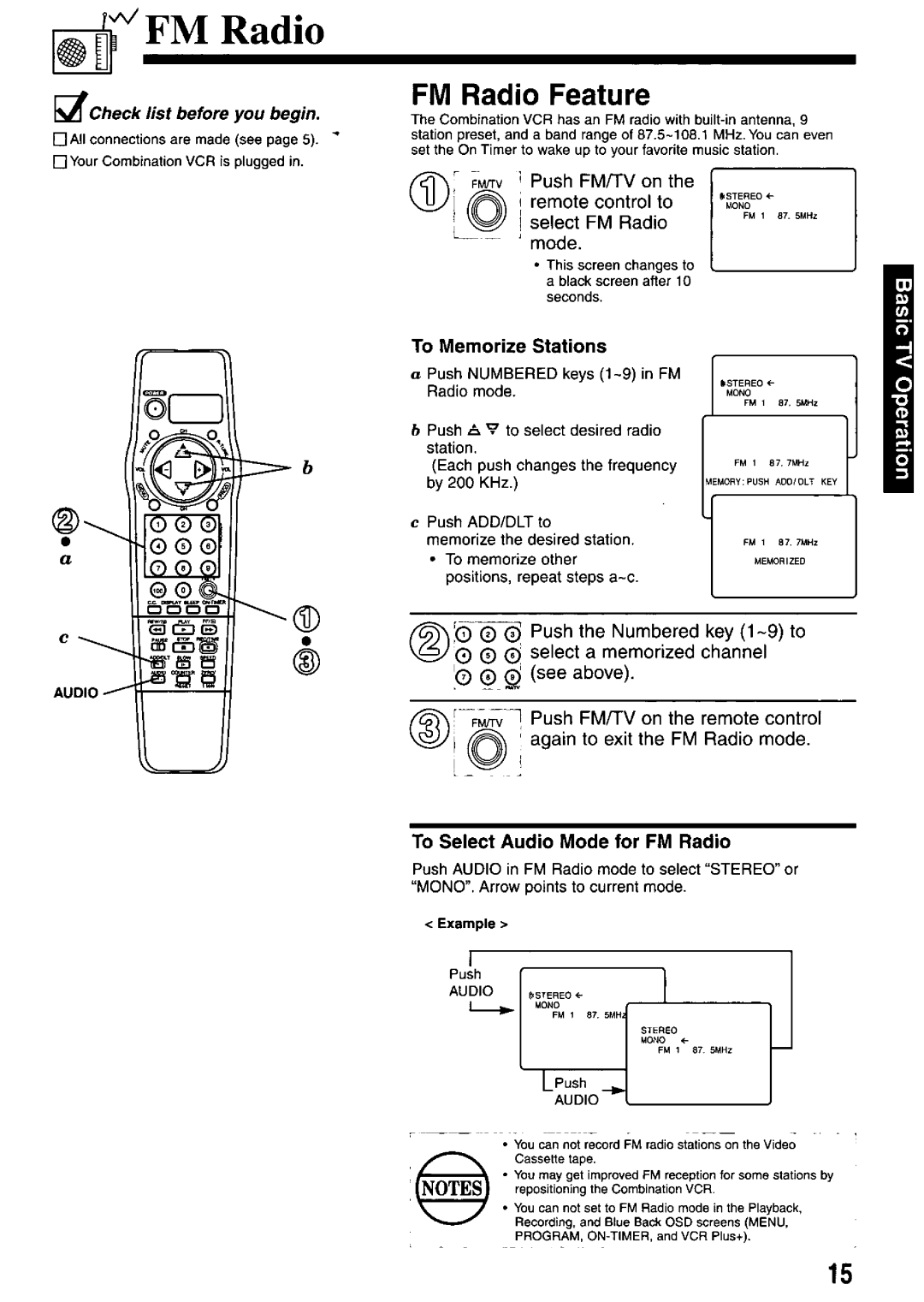 Panasonic PV-M2737 manual 