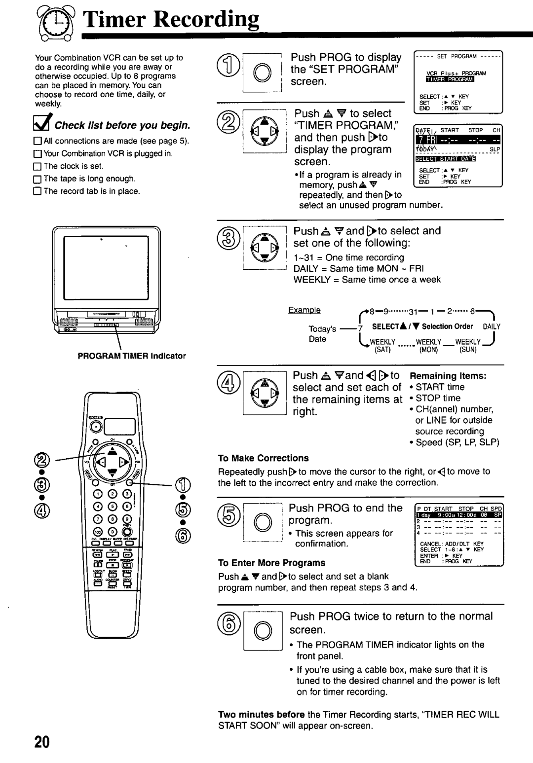 Panasonic PV-M2737 manual 