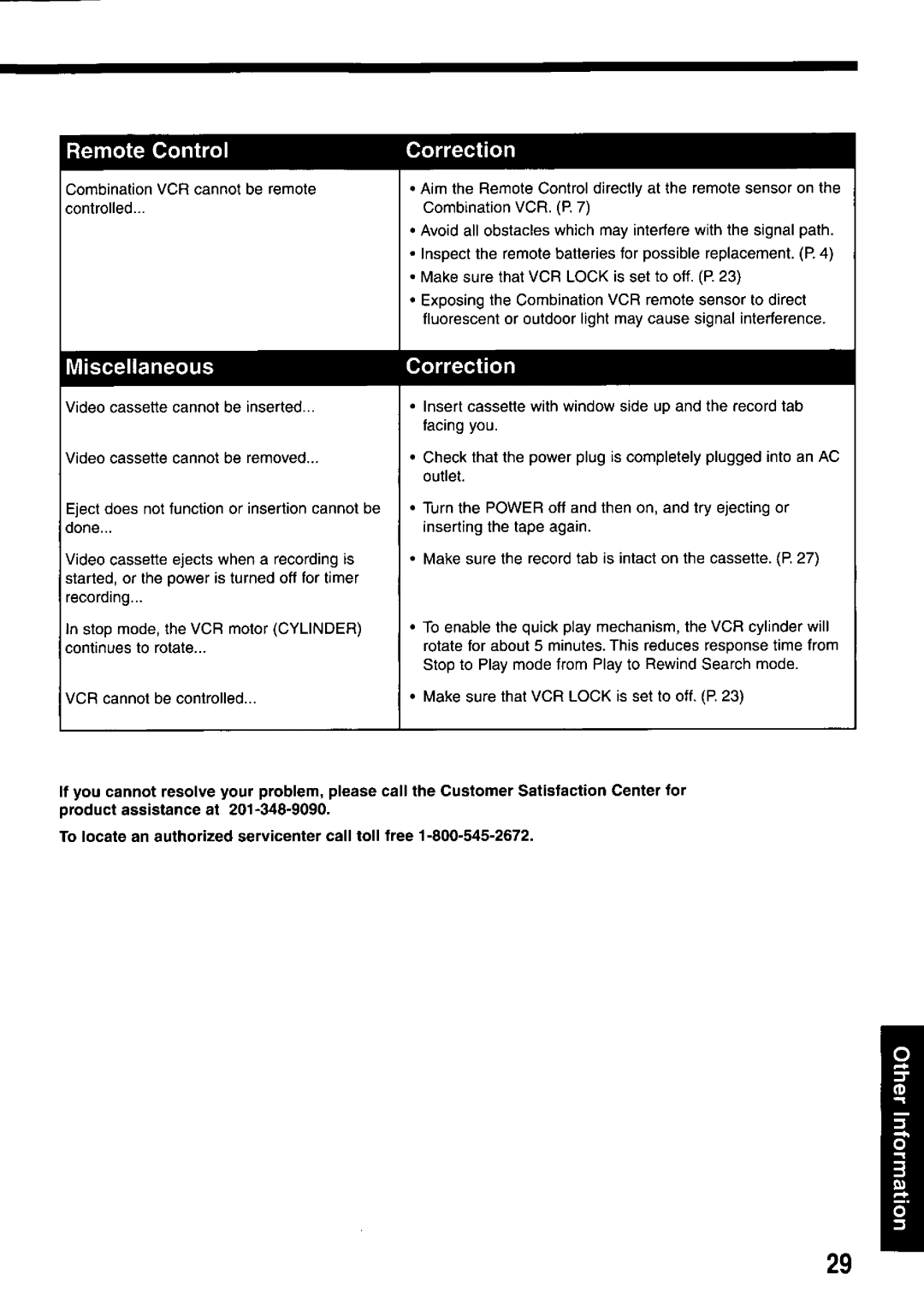 Panasonic PV-M2737 manual 