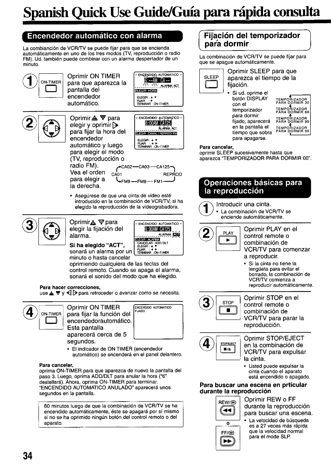 Panasonic PV-M2737 manual 