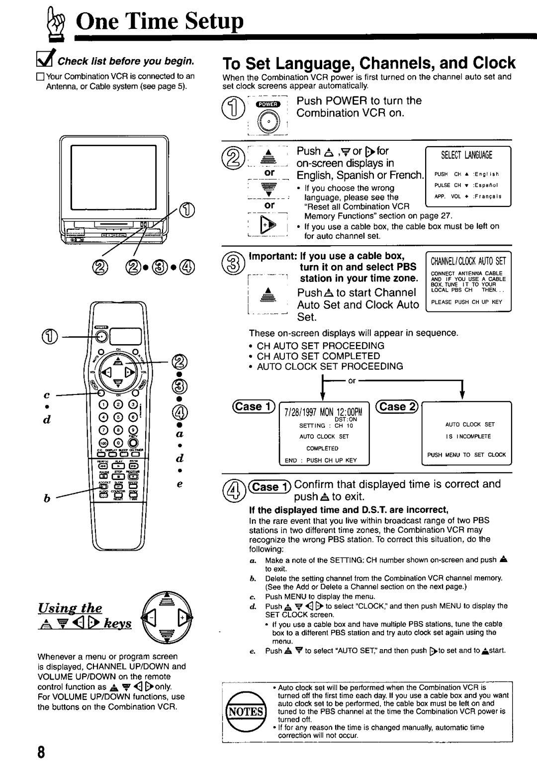 Panasonic PV-M2737 manual 