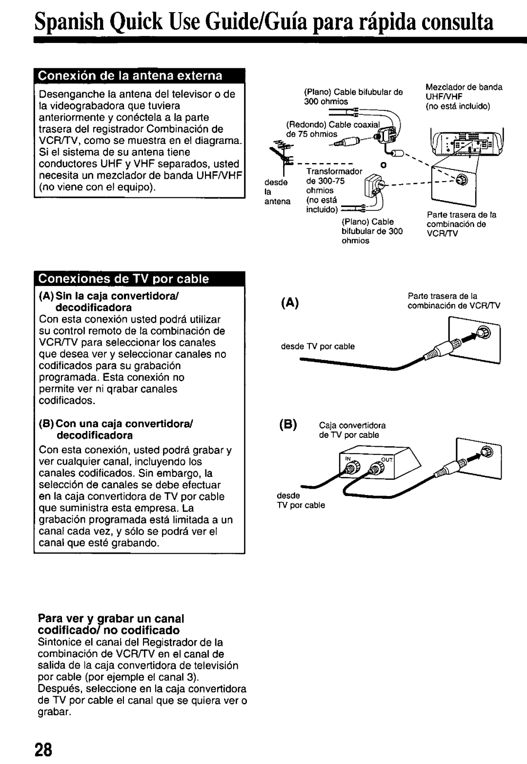 Panasonic PV-M2738 manual 